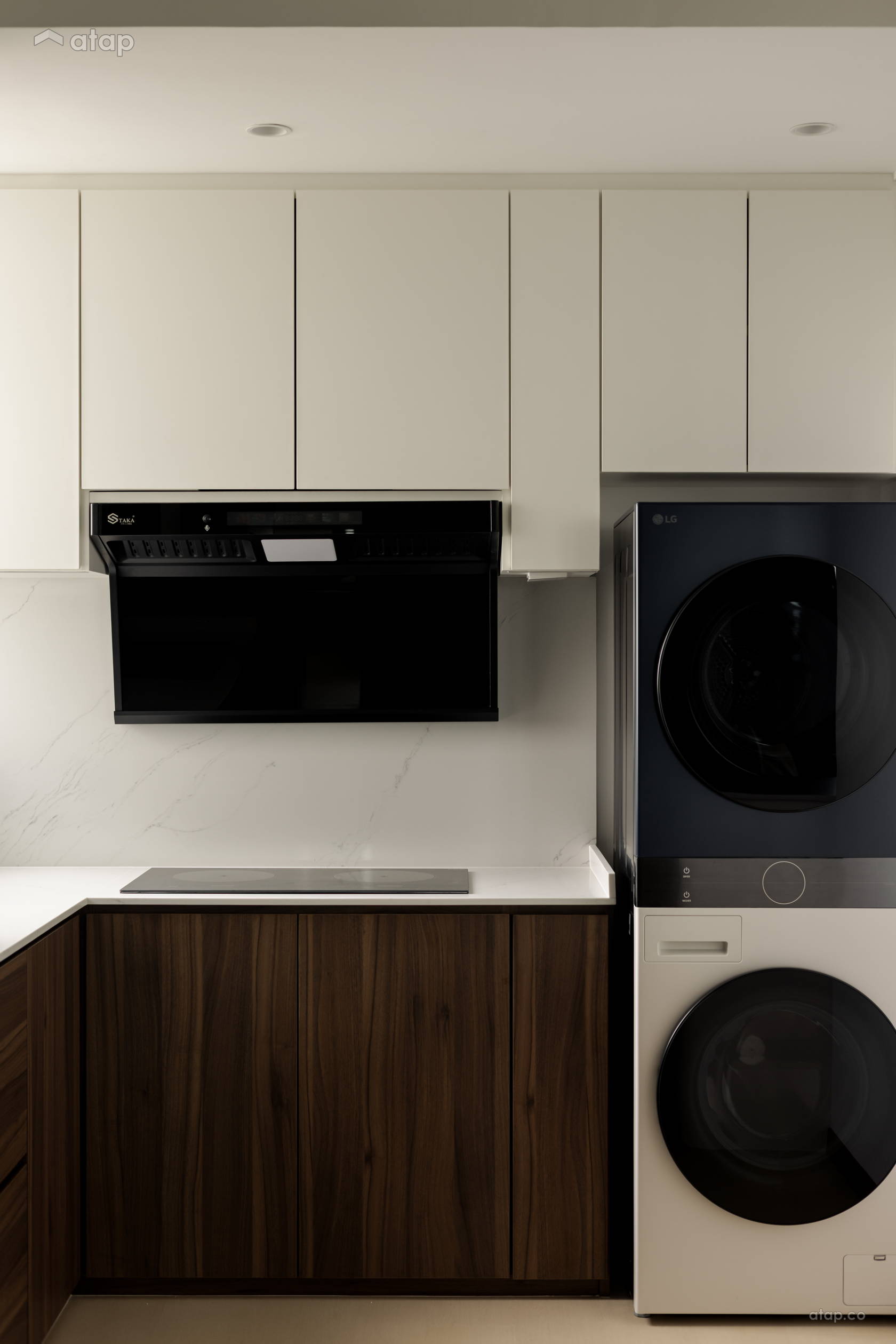 Contemporary Minimalistic Kitchen condominium design ideas & photos ...