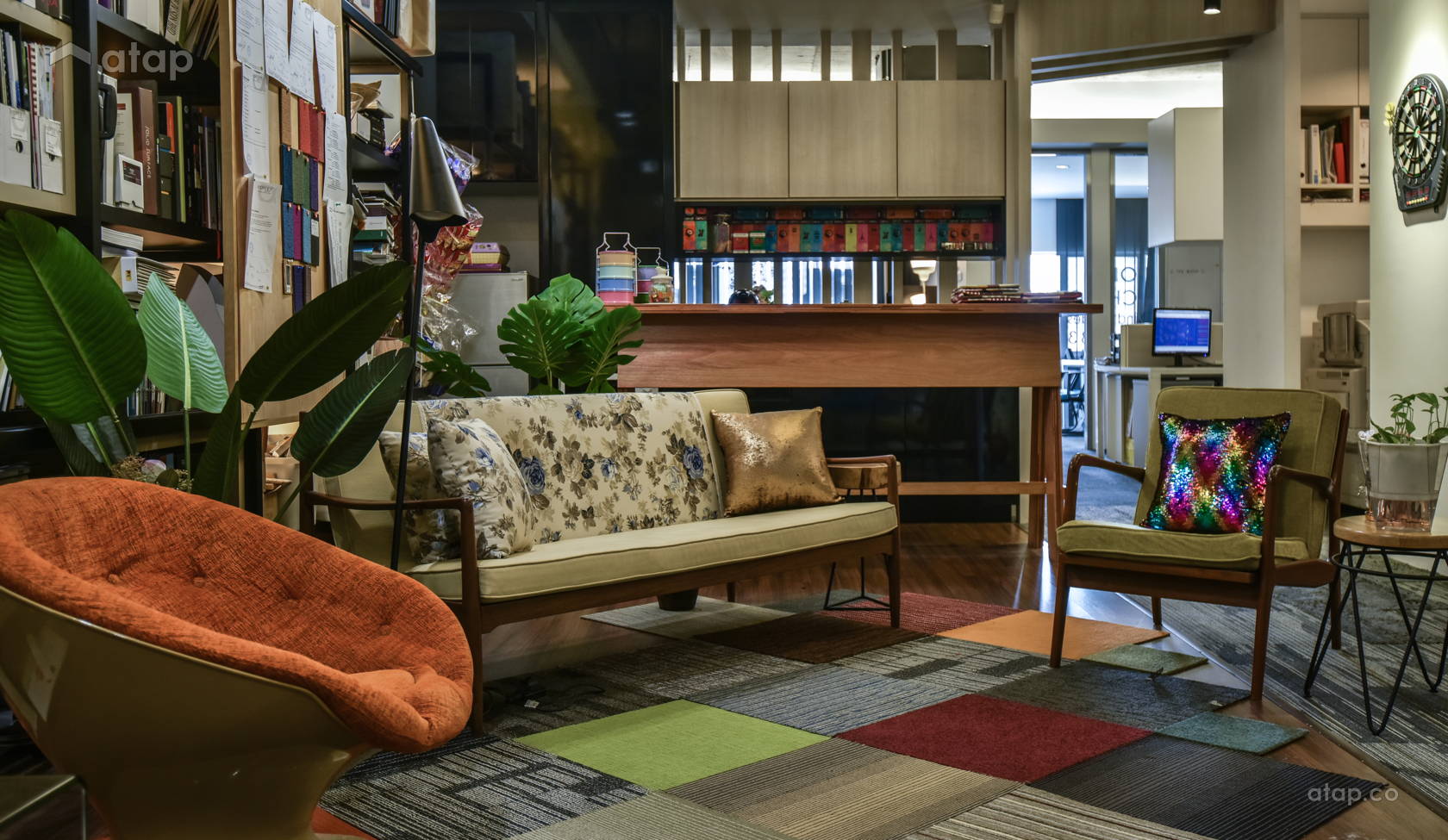 Industrial Rustic Office skyscraper design ideas & photos Malaysia