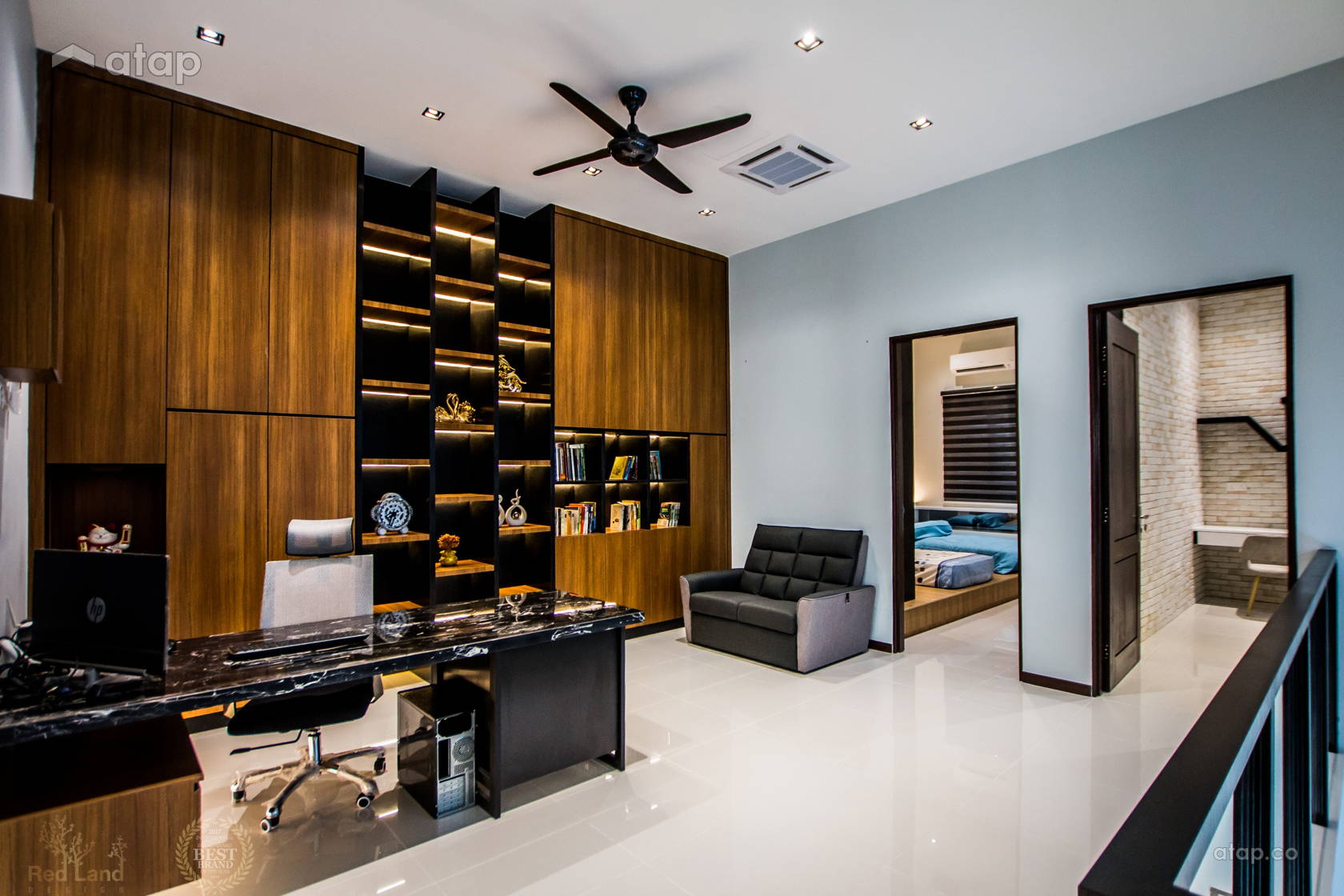 Modern Study Room Semi Detached Design Ideas Photos Malaysia Atap Co