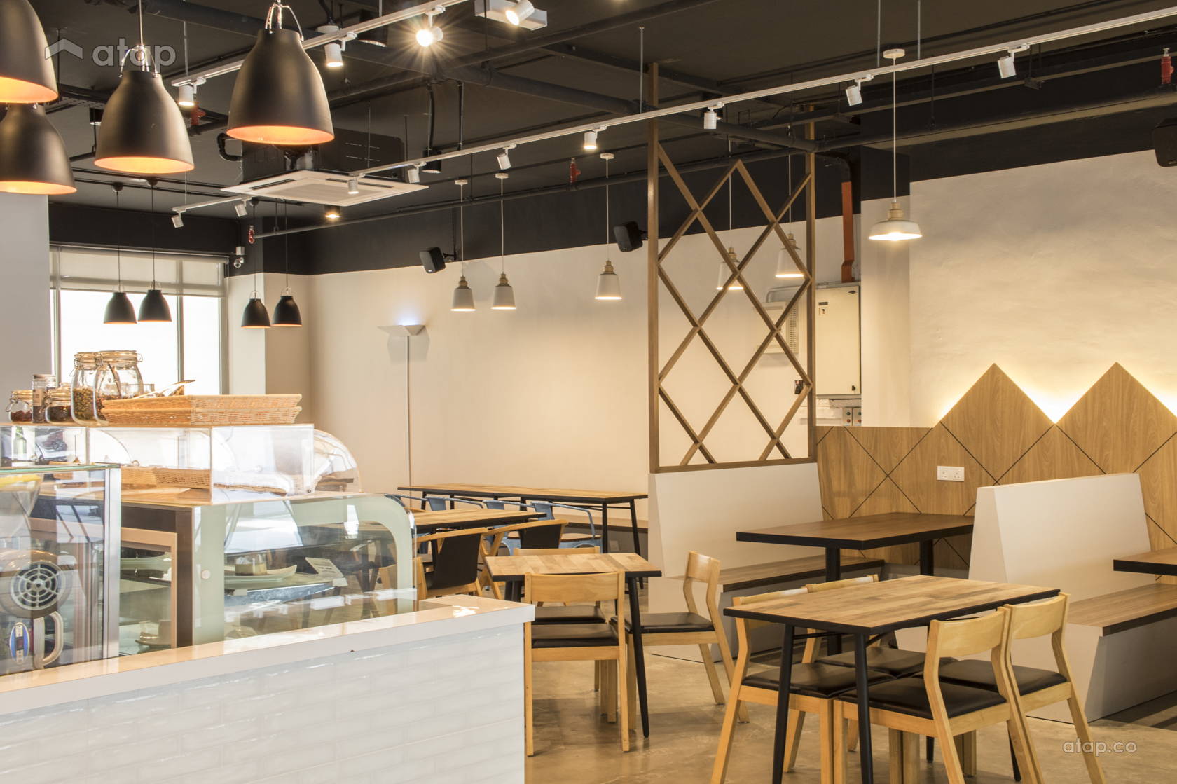 Contemporary Modern Retail shophouse design ideas & photos