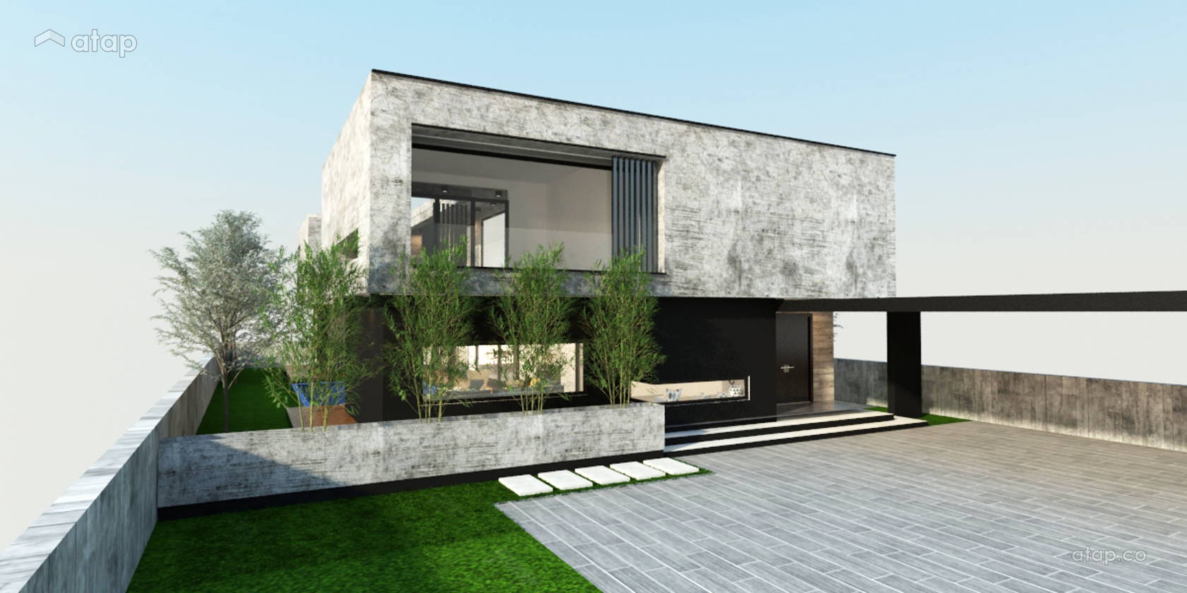 Picture of Industrial Minimalistic Exterior bungalow design ideas & photos ...