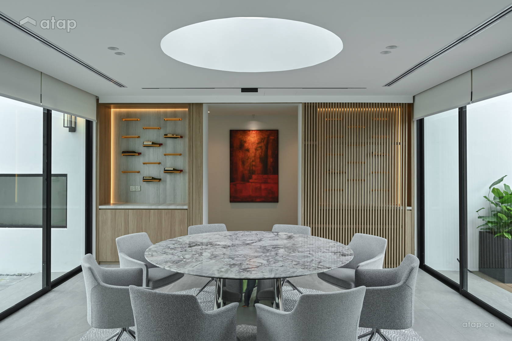 Contemporary Modern Dining Room bungalow design ideas & photos Malaysia ...