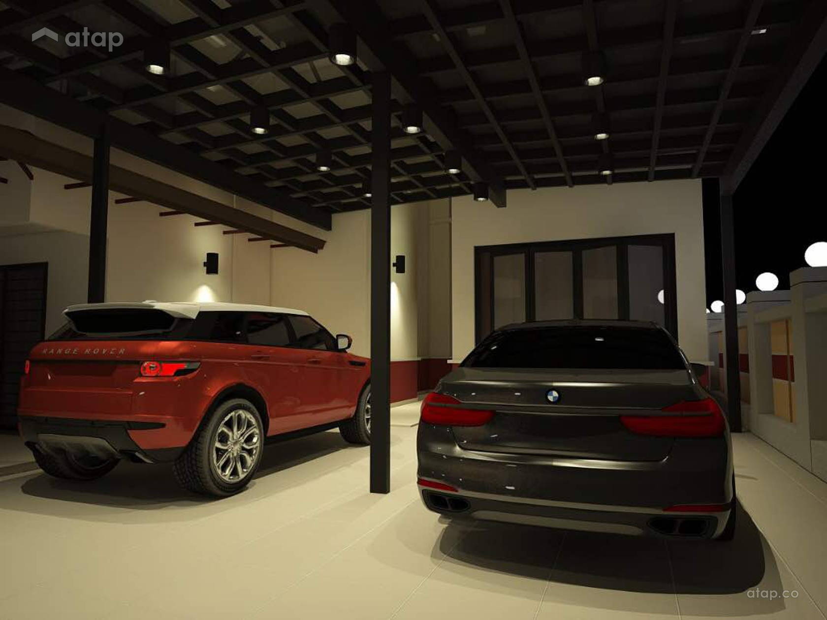 Modern Exterior bungalow design ideas & photos Malaysia Atap.co