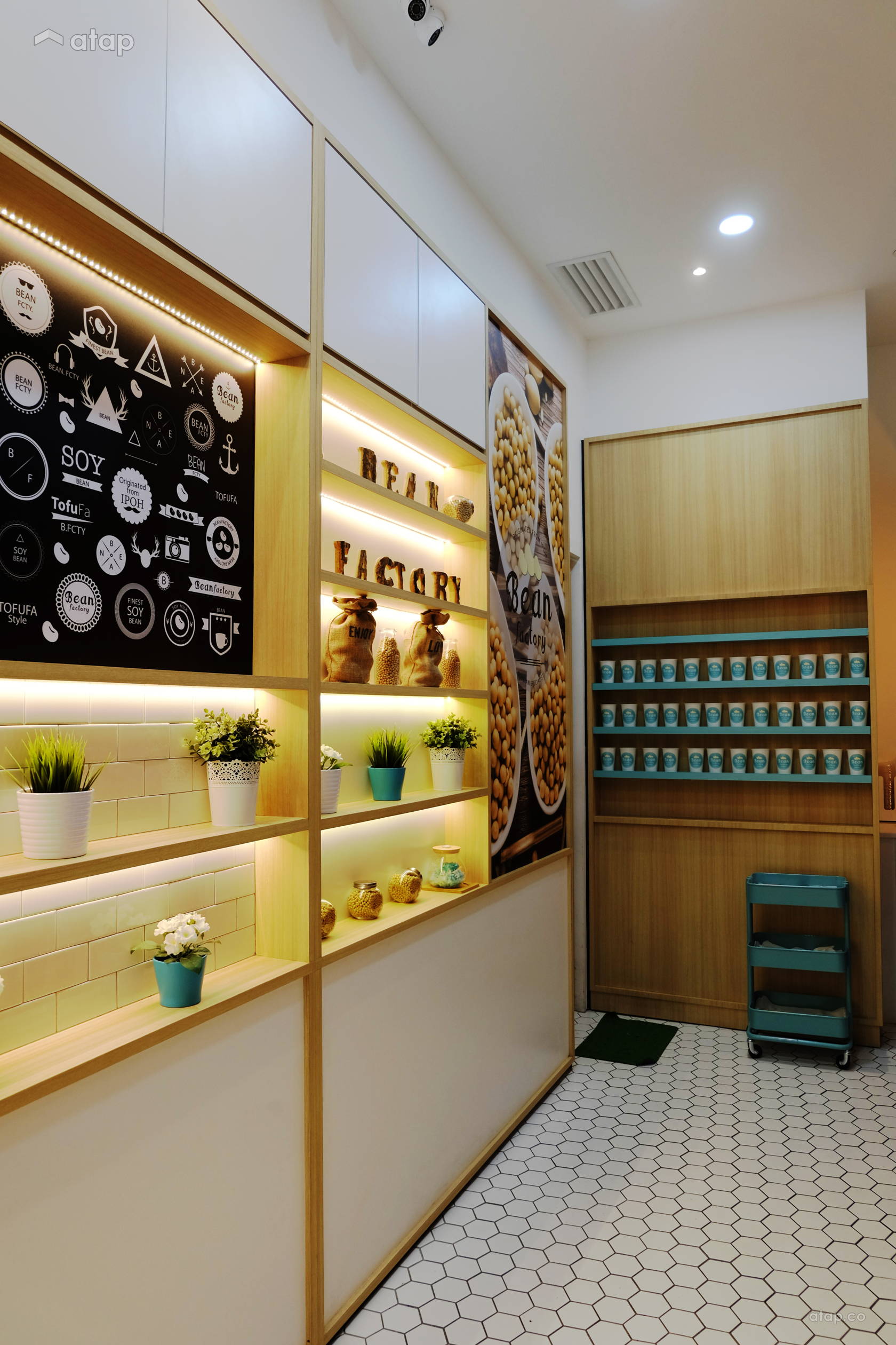 Retro F&B shopping mall design ideas & photos Malaysia Atap.co