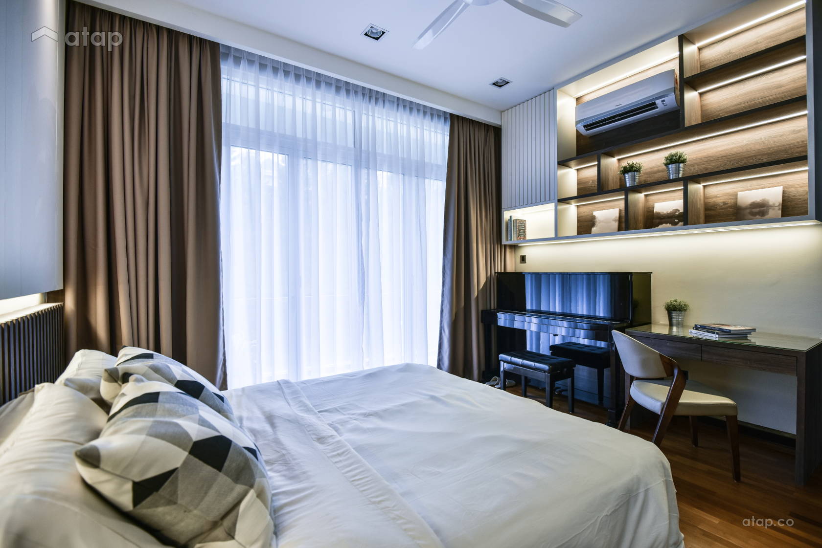 Contemporary Modern Bedroom bungalow design ideas & photos Malaysia ...