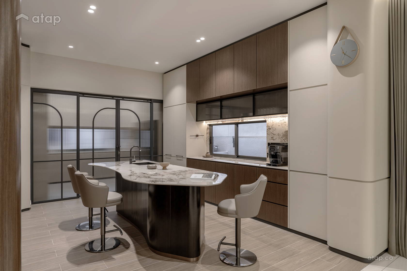 Contemporary Kitchen semi-detached design ideas & photos Malaysia | Atap.co