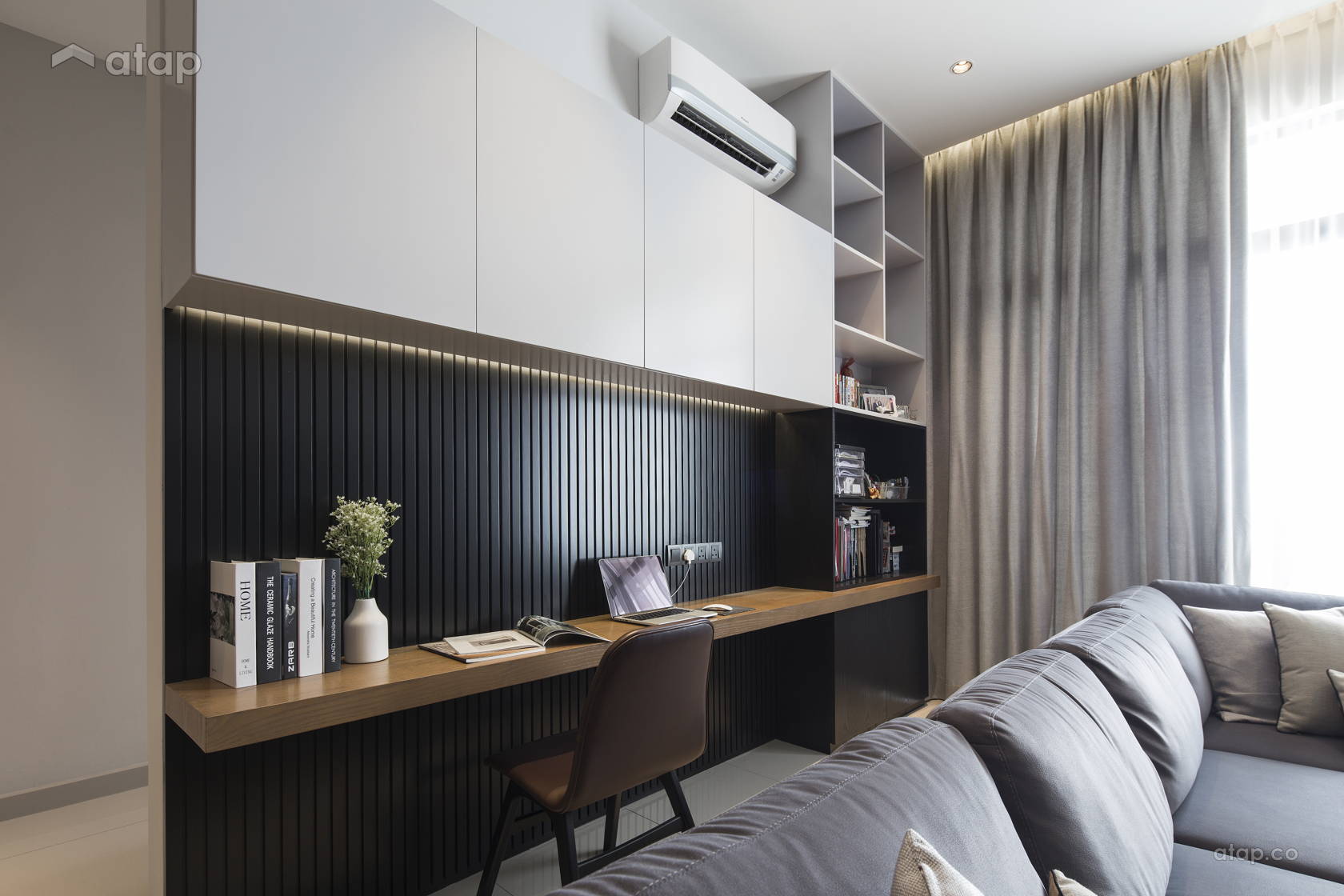 Contemporary Minimalistic Study Room @ Puteri Hills, Puchong