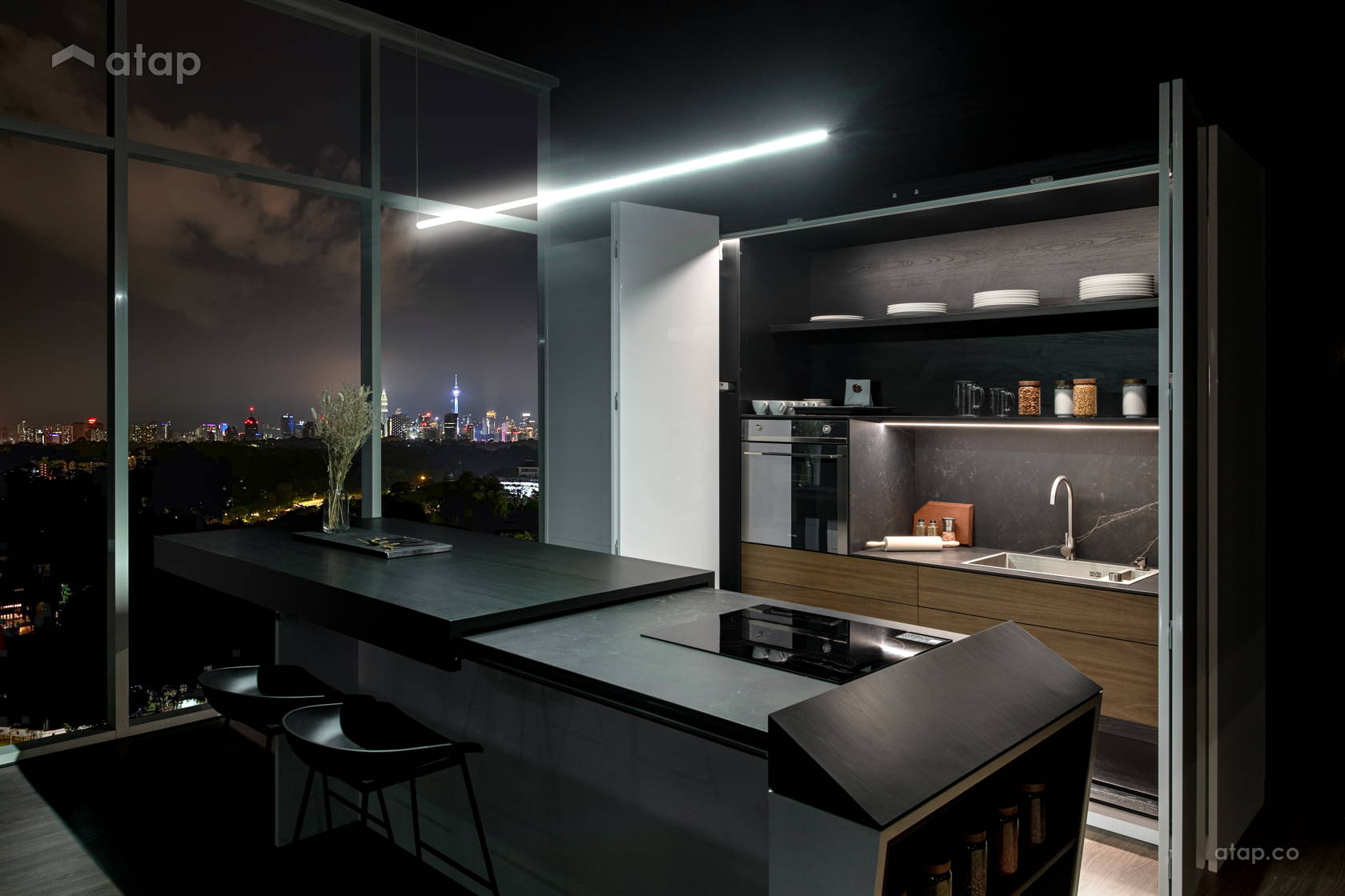 Classic Modern Kitchen @ Gallery - The K