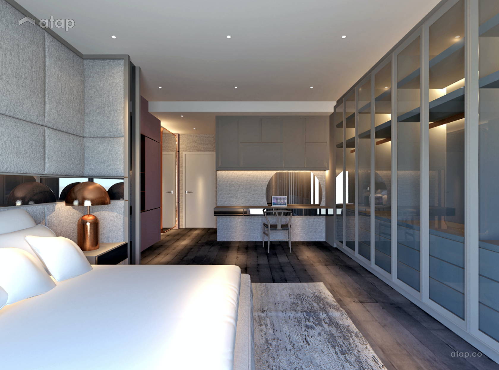 Classic Modern Bedroom bungalow design ideas & photos ...