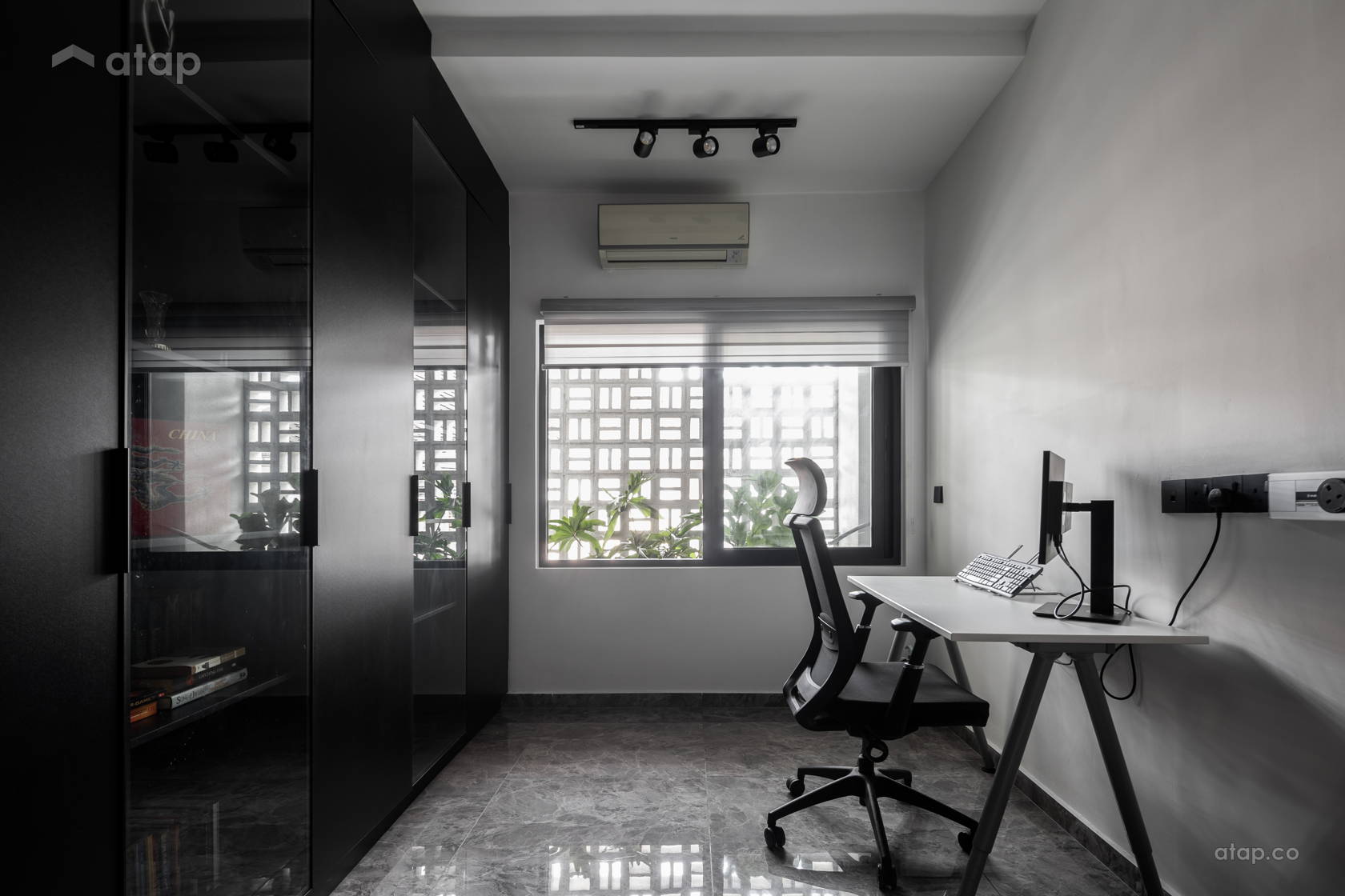 Modern Study Room terrace design ideas & photos Malaysia | Atap.co