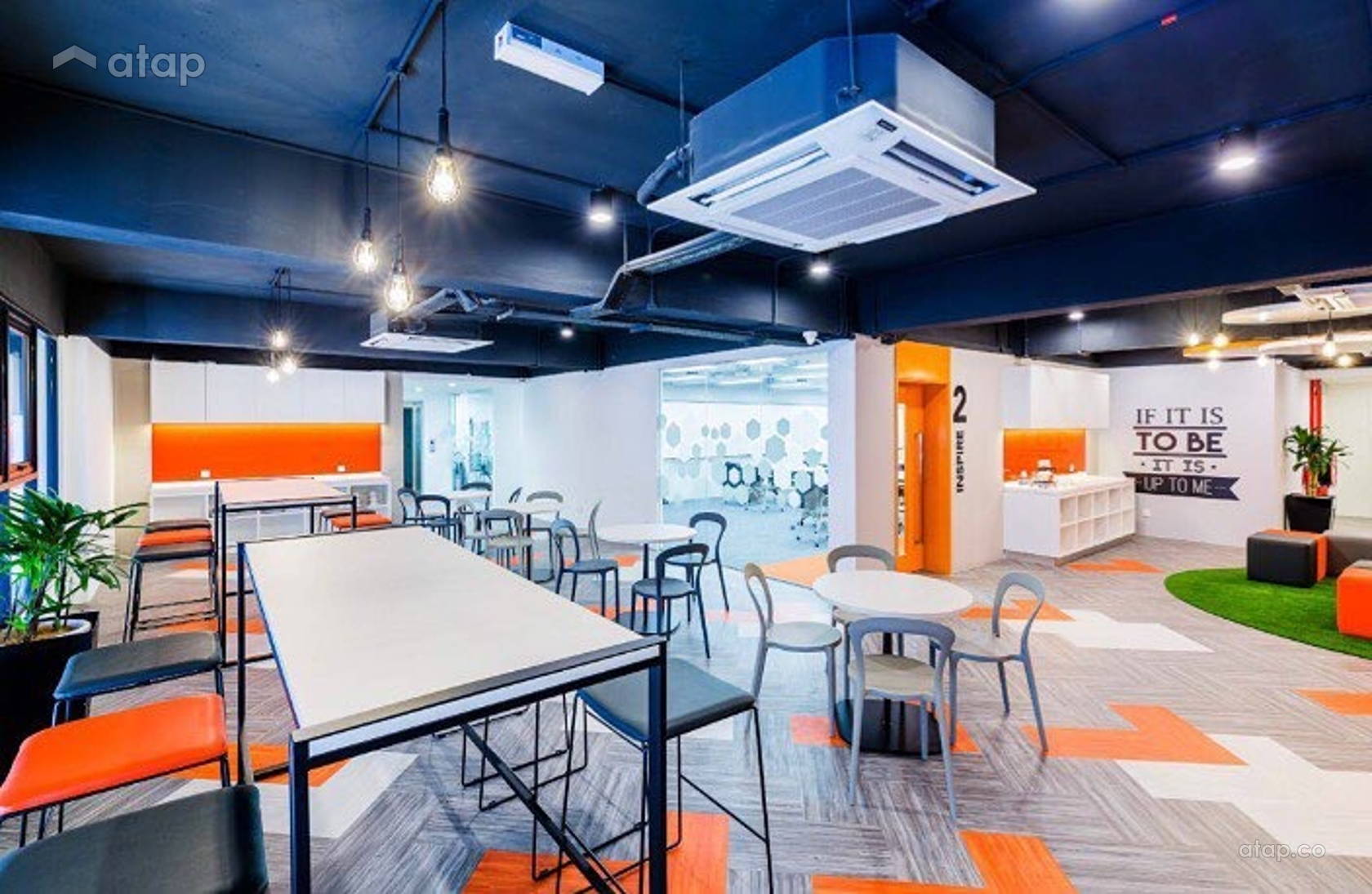 Minimalistic Modern F&B Retail shophouse design ideas