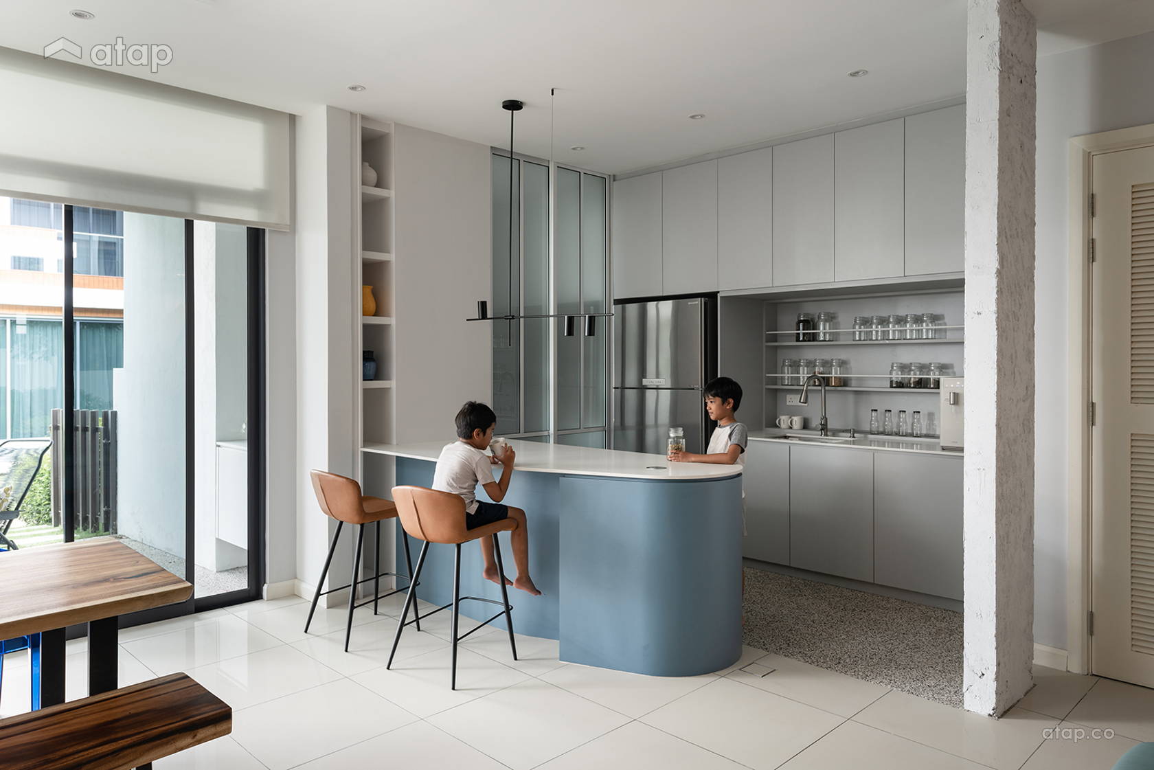 Contemporary Modern Kitchen terrace design ideas & photos Malaysia ...