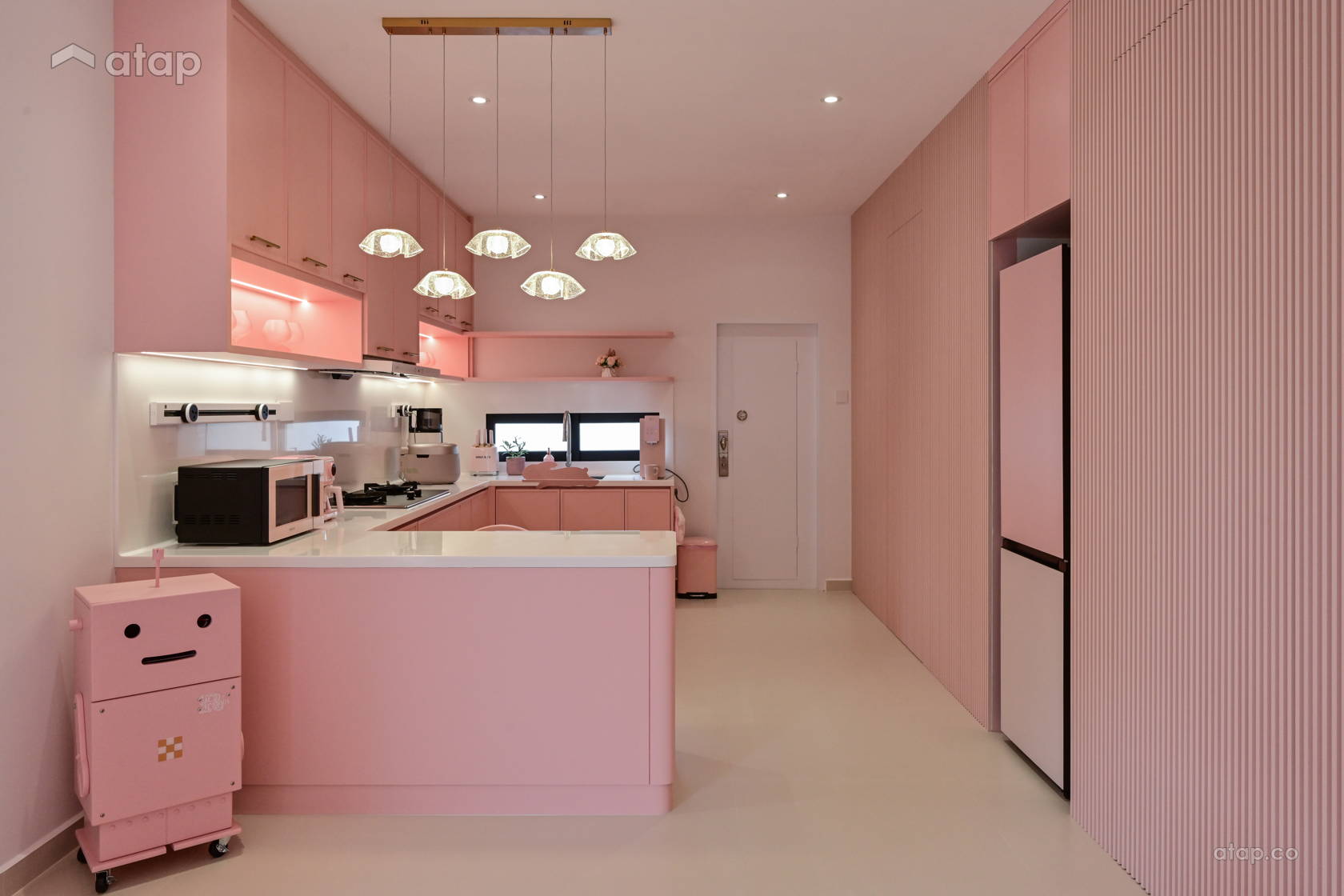 Contemporary Kitchen semi-detached design ideas & photos Malaysia | Atap.co