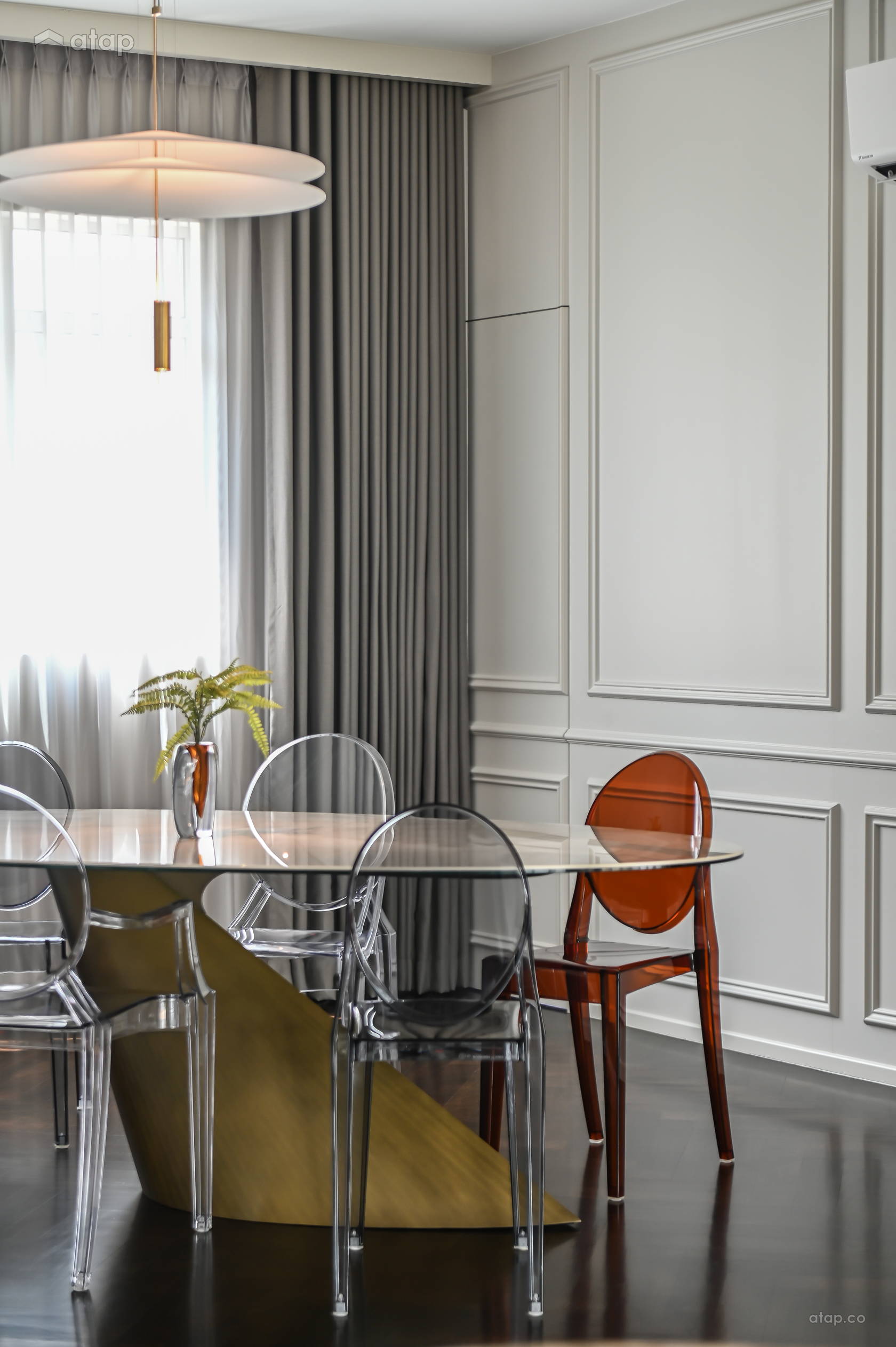 Modern Dining Room bungalow design ideas & photos Malaysia | Atap.co