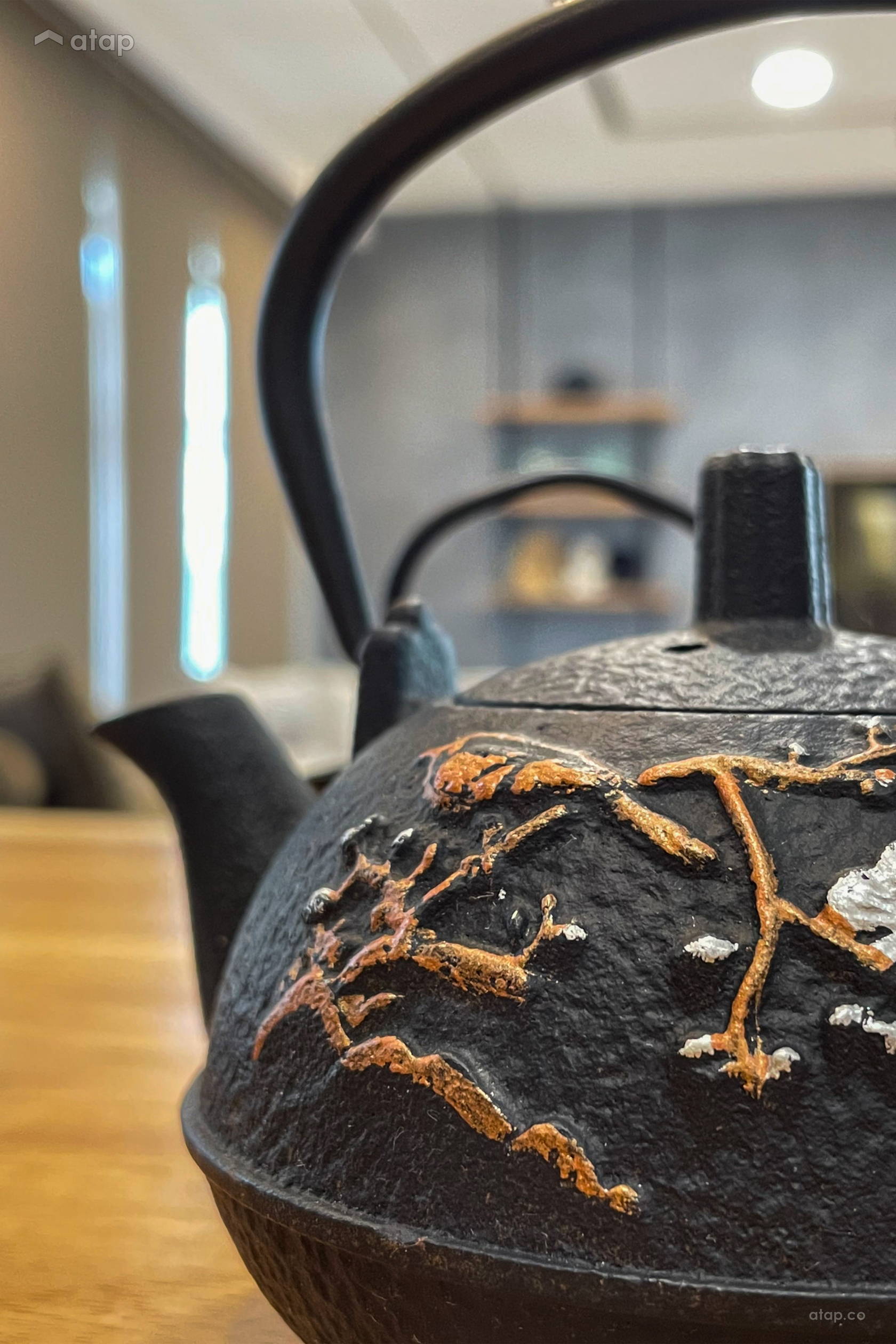 Industrial Zen Kitchen semidetached design ideas & photos Malaysia Atap.co