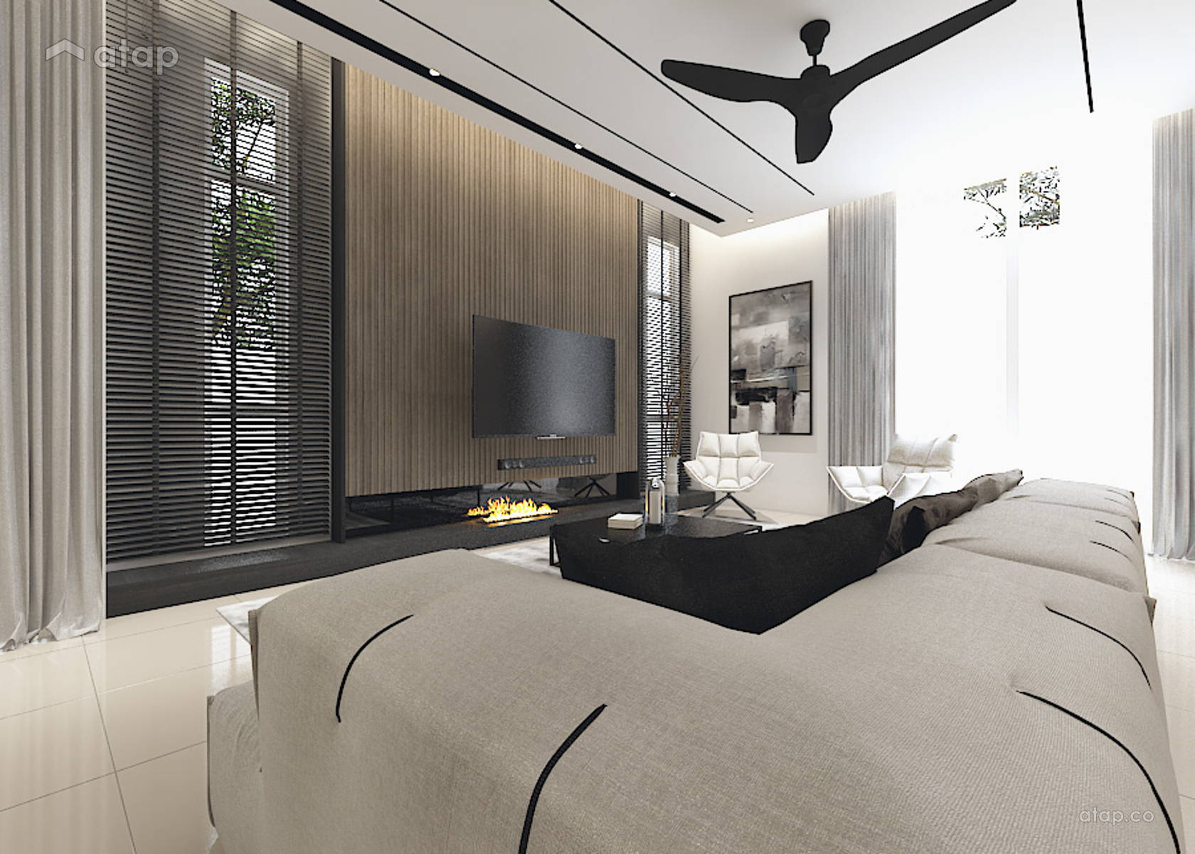 Modern Lux Nusa Sentral Interior Design Renovation Ideas Photos And Price In Malaysia Atap Co
