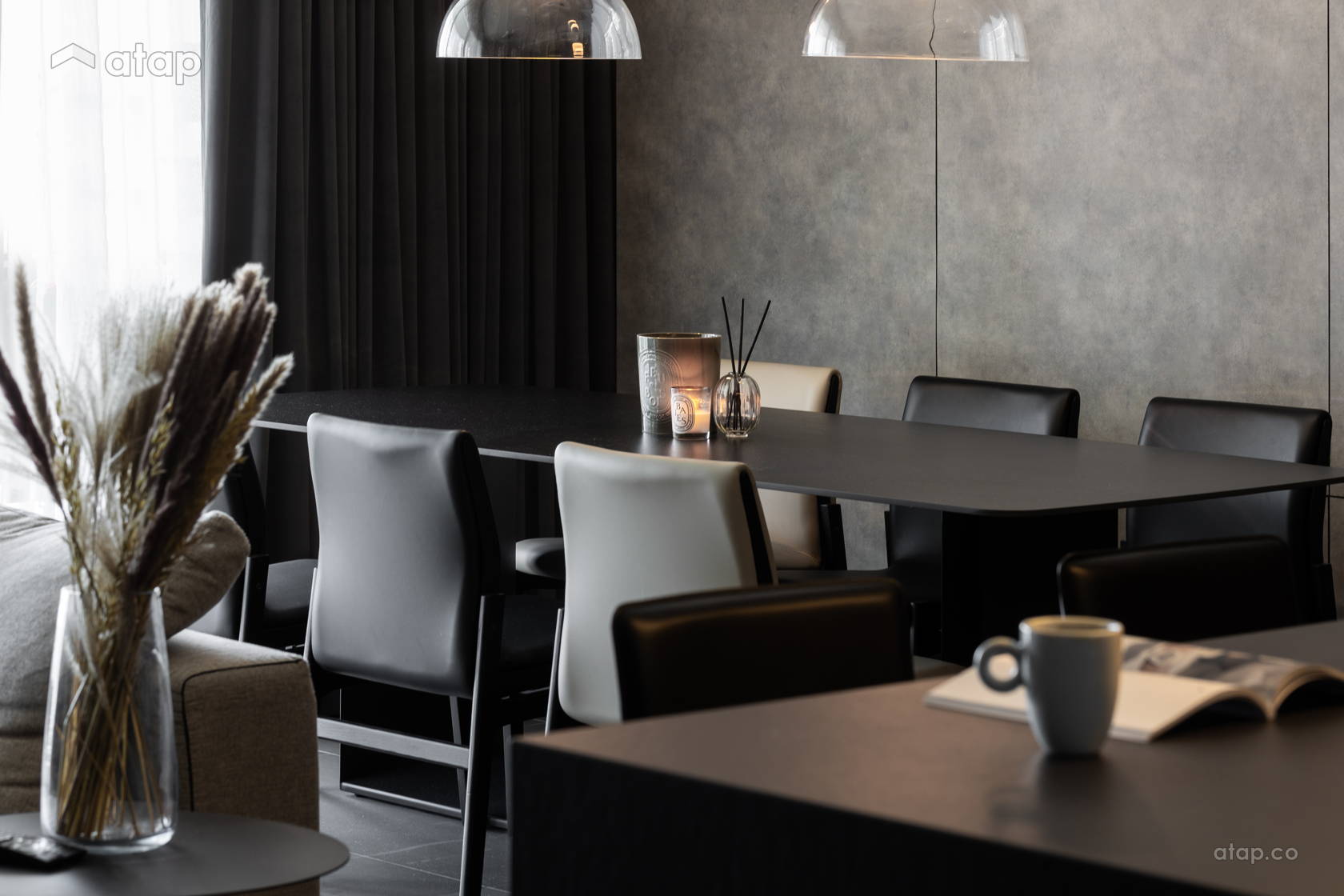 Contemporary Modern Dining Room condominium design ideas & photos ...