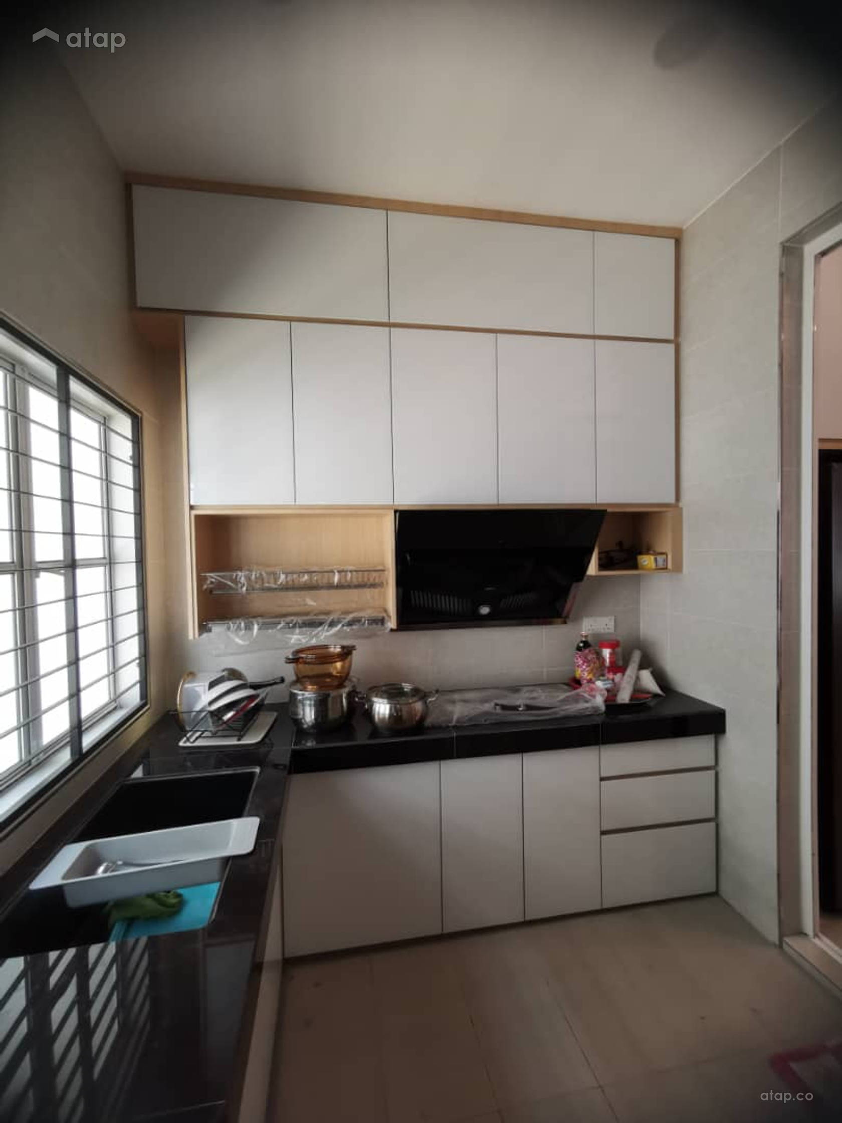 Asian Modern Kitchen semidetached design ideas & photos Malaysia Atap.co