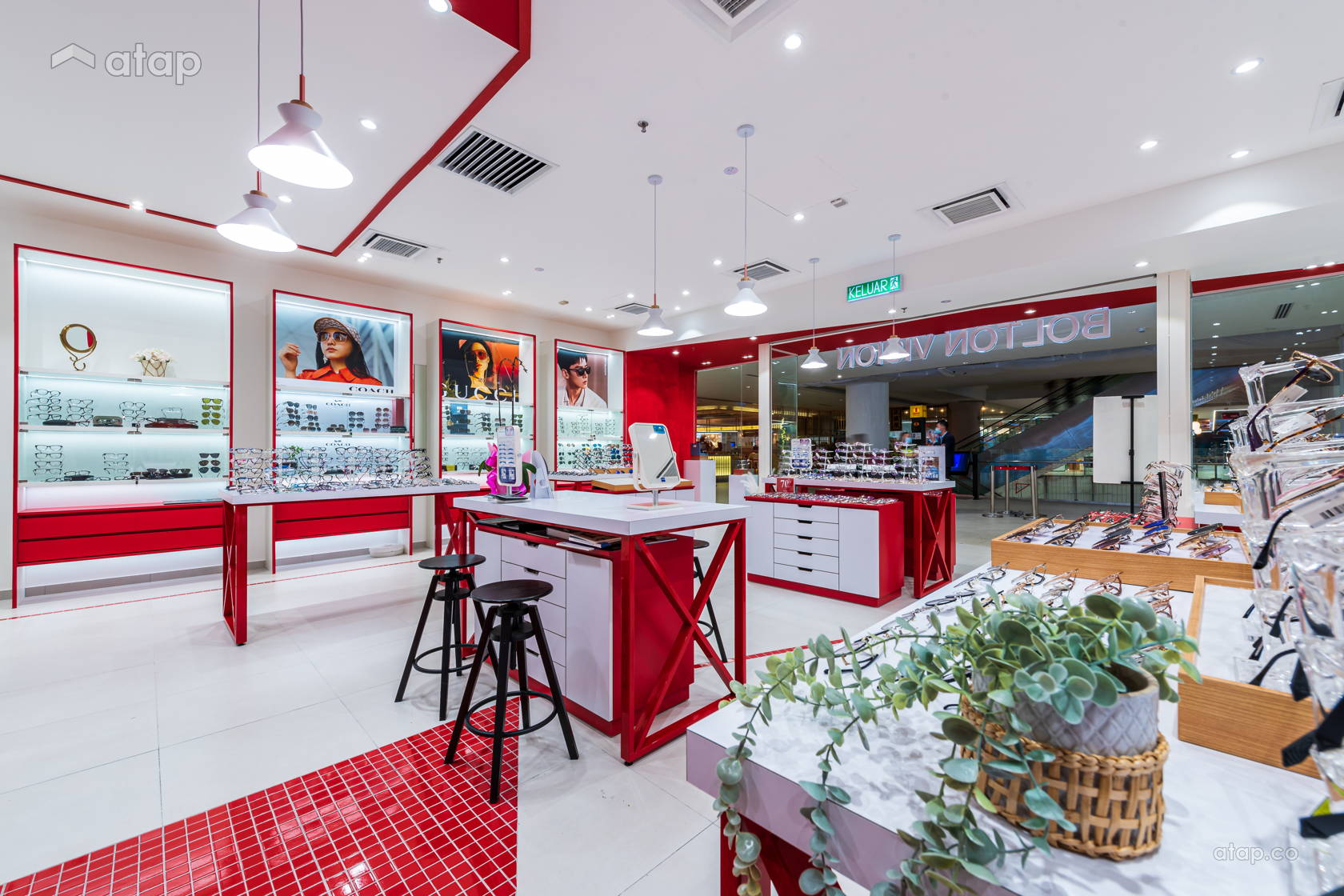 Modern Retail shopping mall design ideas & photos Malaysia Atap.co