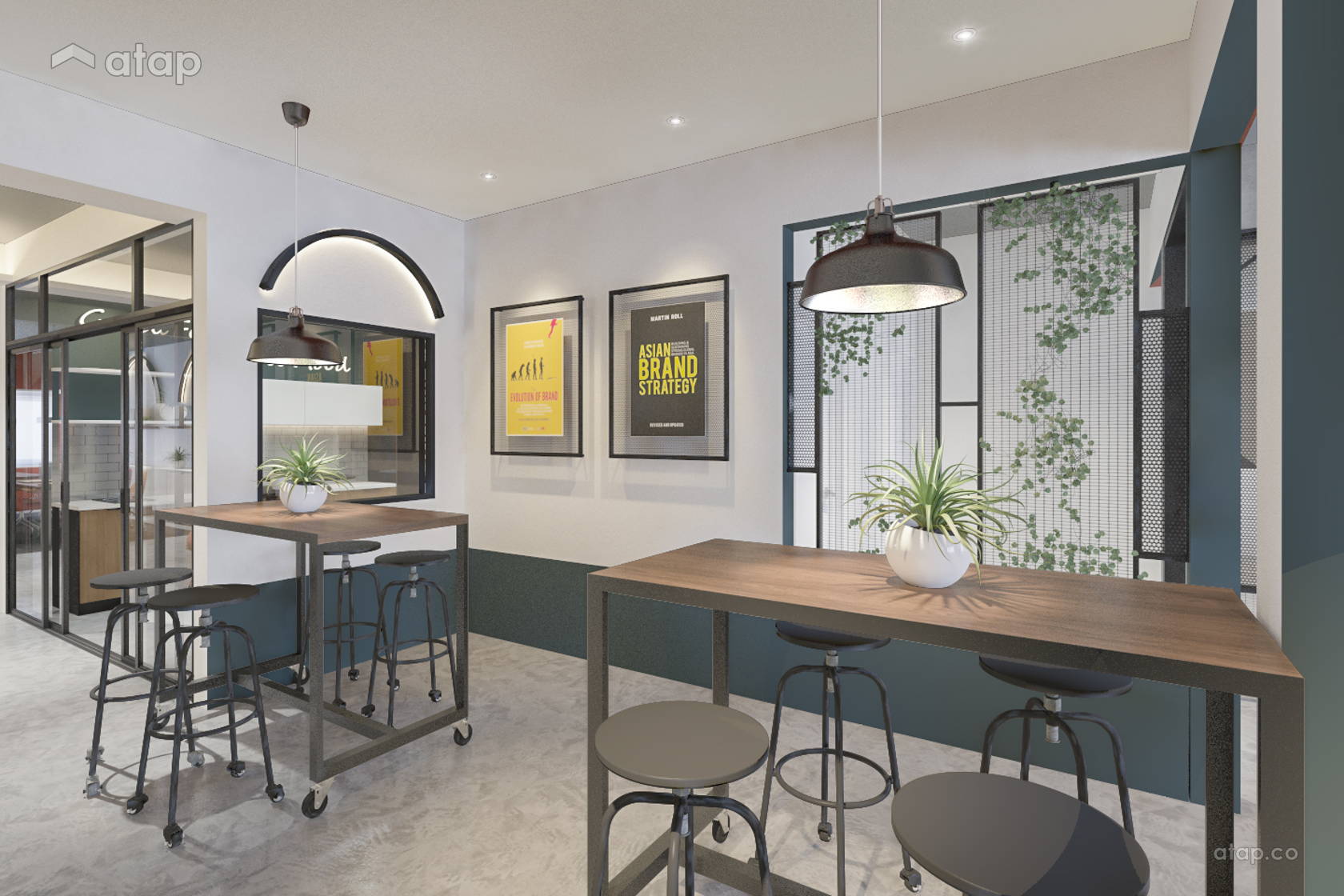 Contemporary Modern Office shophouse design ideas & photos Malaysia ...
