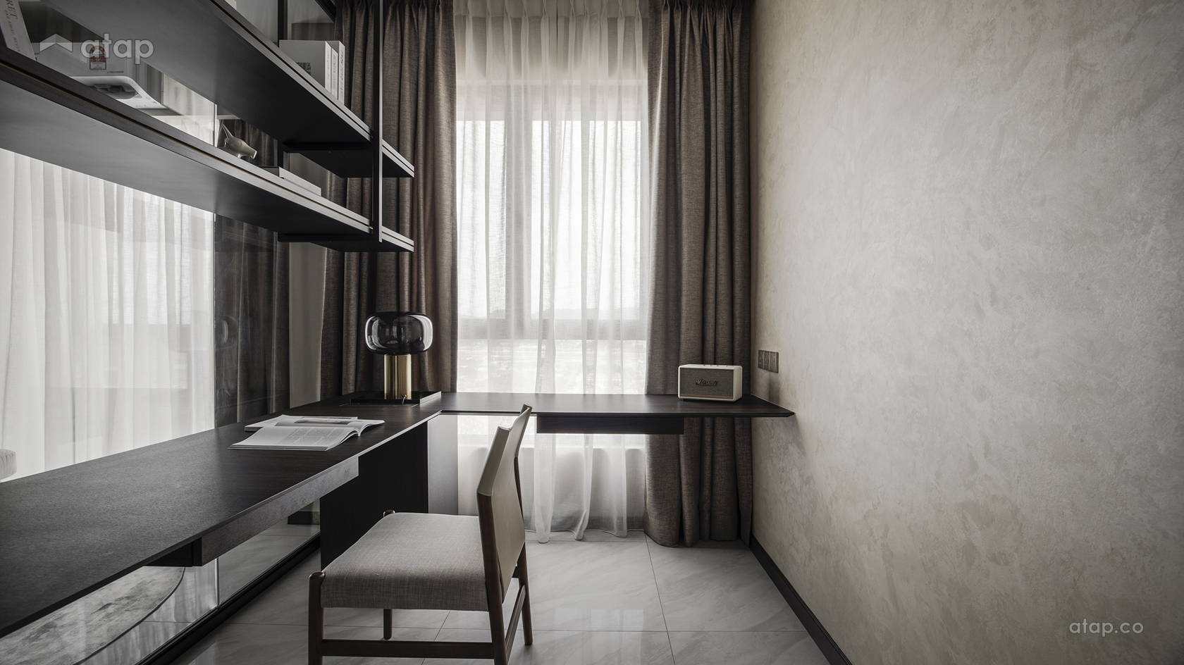 Contemporary Modern Study Room condominium design ideas & photos ...