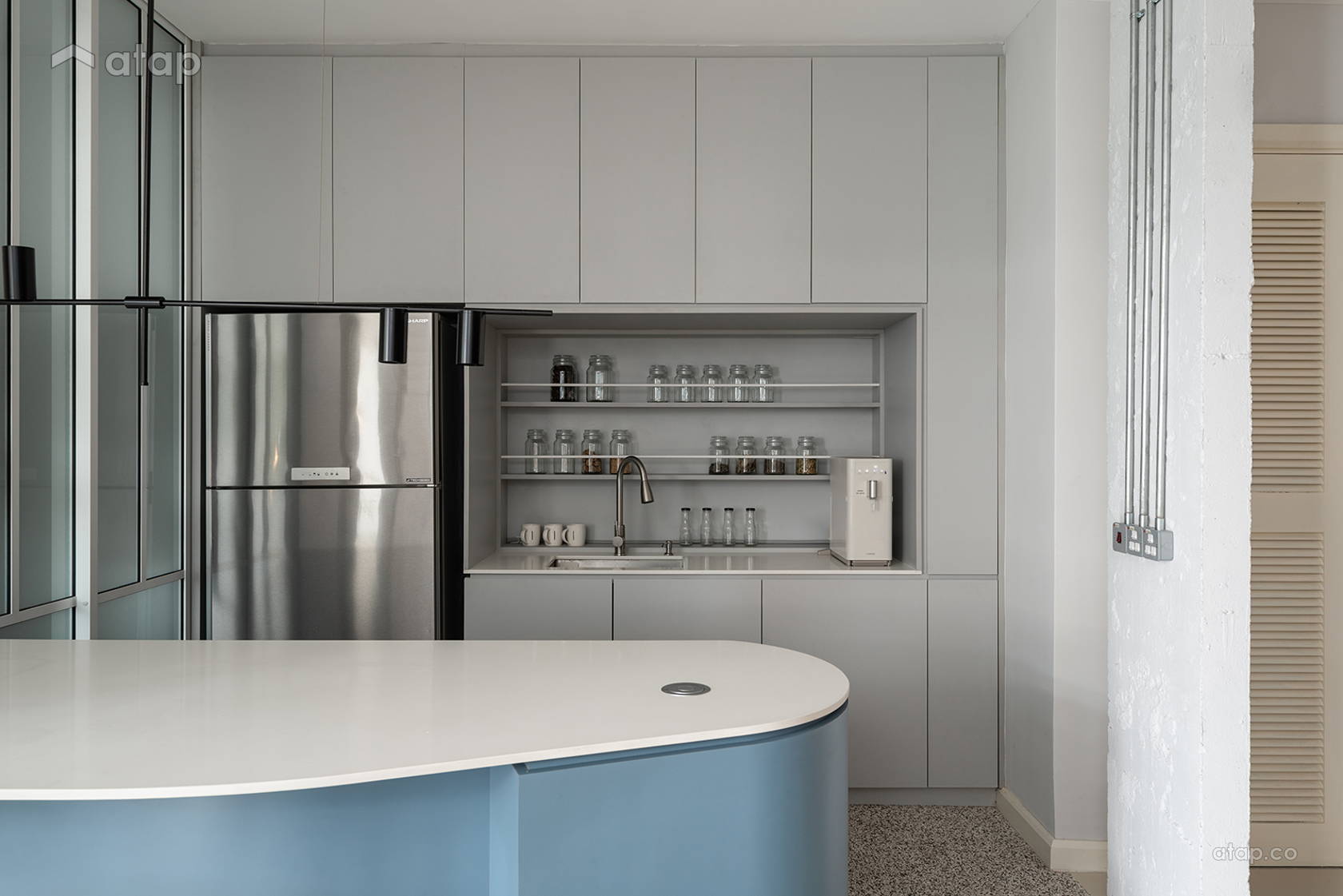 Contemporary Modern Kitchen terrace design ideas & photos Malaysia ...