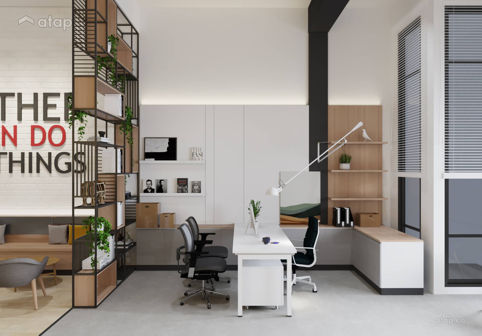 Office shophouse design ideas & photos Malaysia | Atap.co