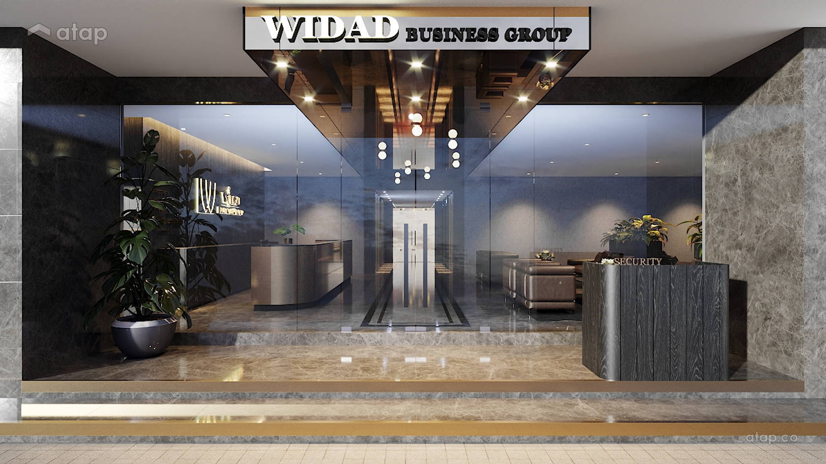 Widad Business Group Lobby Interior Design Renovation Ideas Photos And Price In Malaysia Atap Co