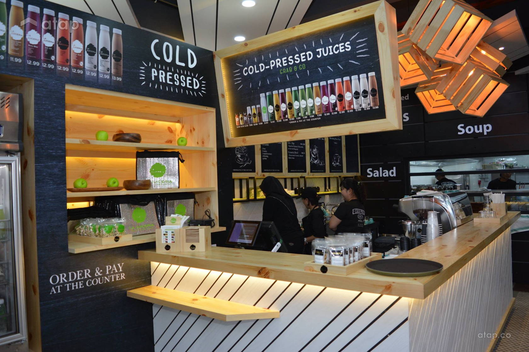 Goodness Greens Cafe By La Juiceria Interior Design Renovation Ideas Photos And Price In Malaysia Atap Co