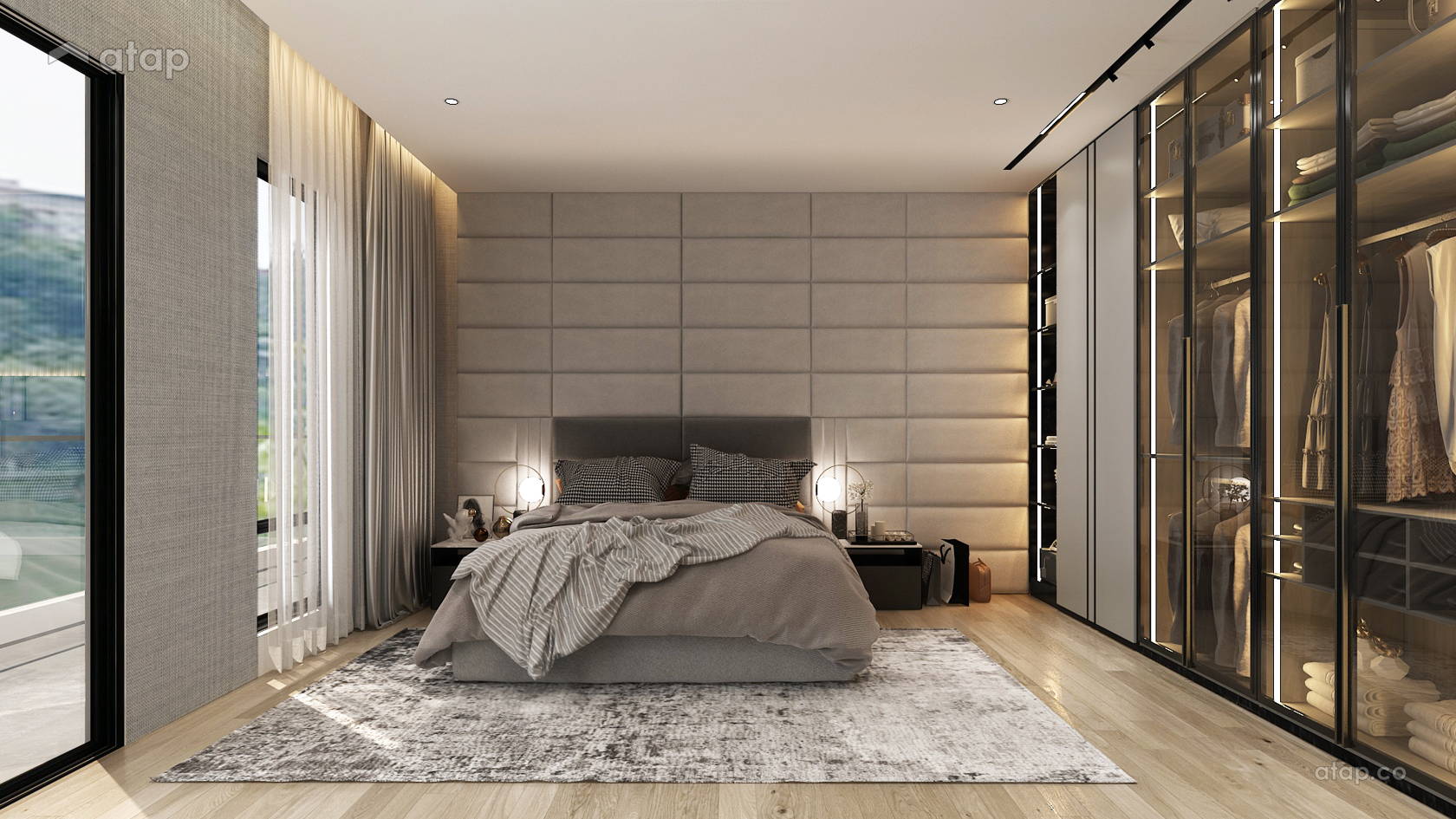 Contemporary Modern Bedroom bungalow design ideas & photos Malaysia ...