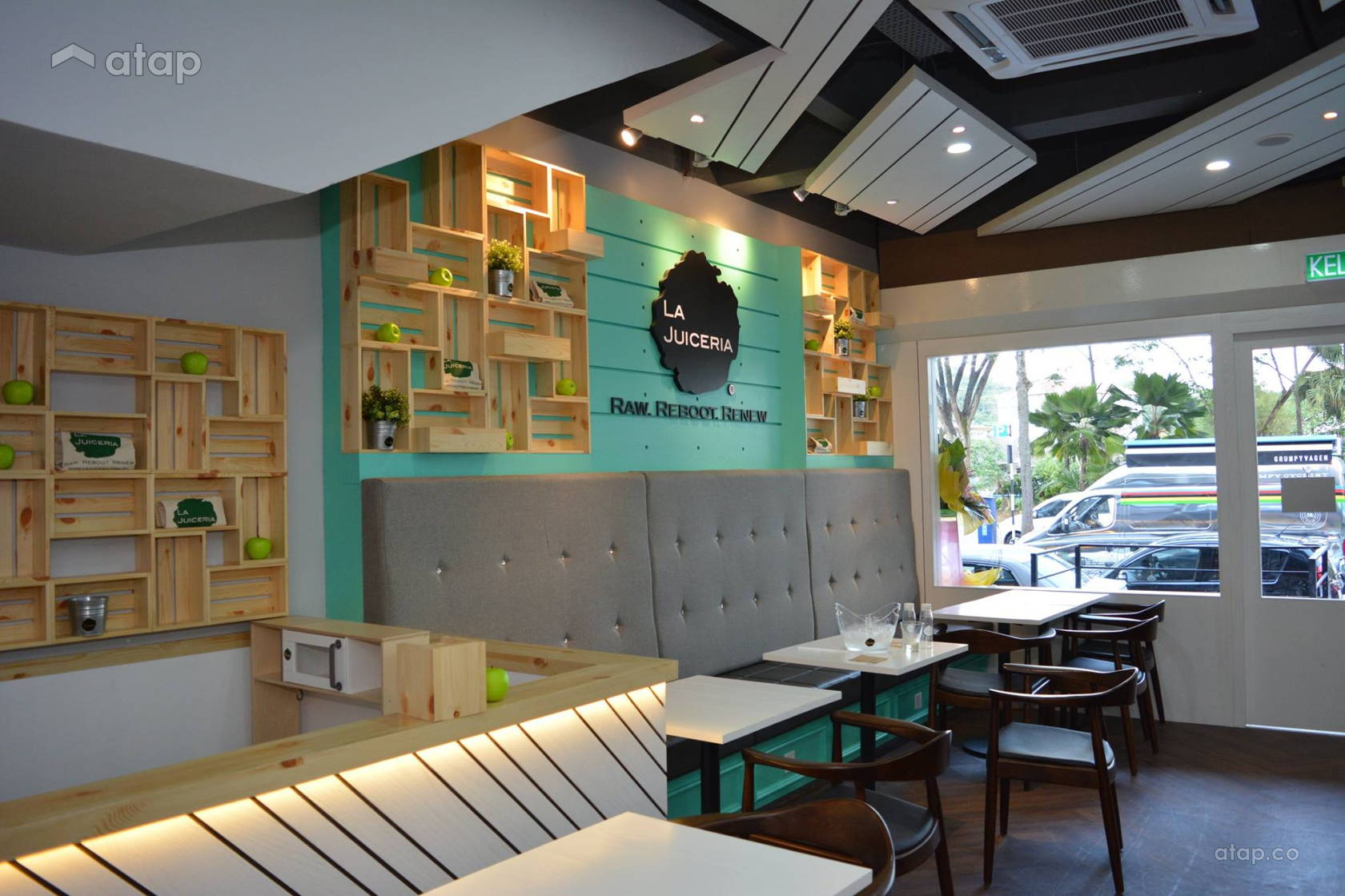 Goodness Greens Cafe By La Juiceria Interior Design Renovation Ideas Photos And Price In Malaysia Atap Co