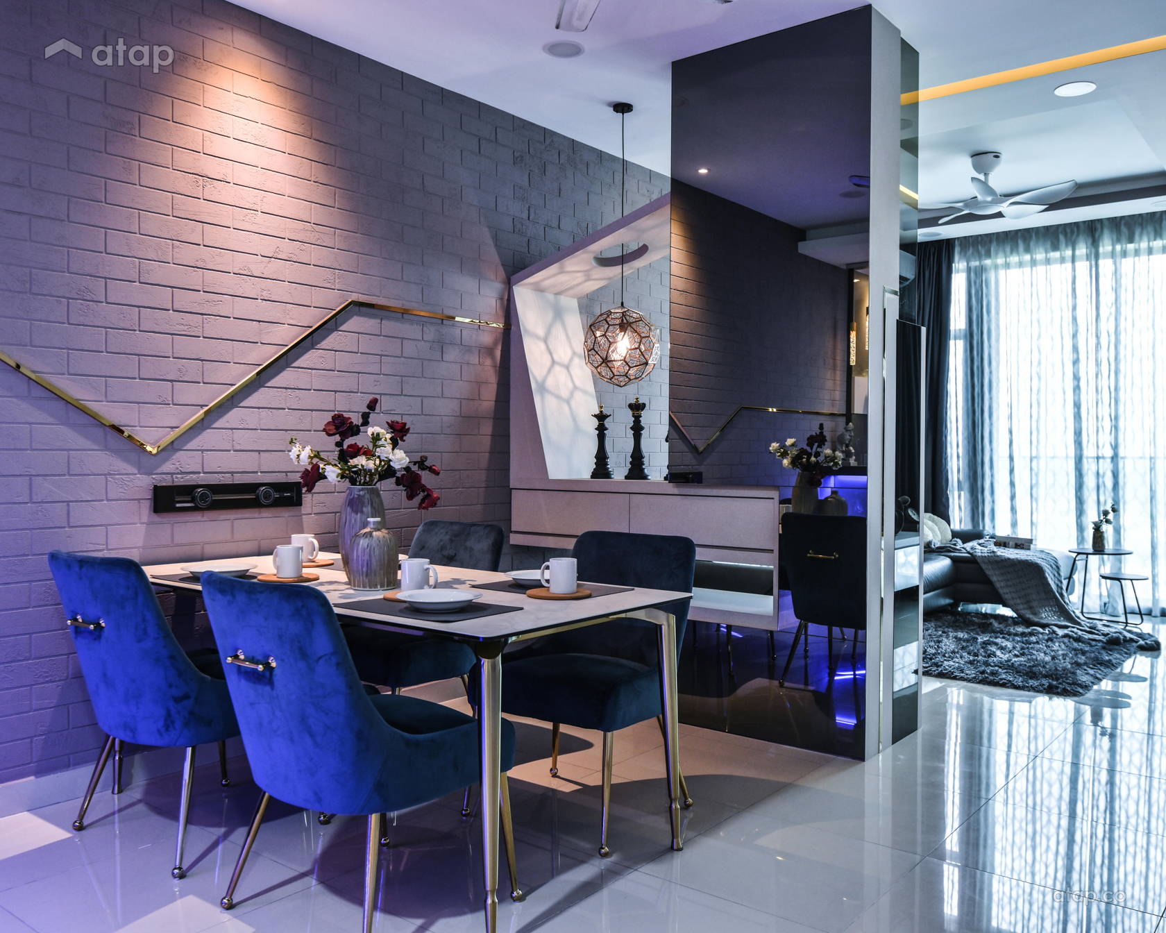 Dining Room condominium design ideas & photos Malaysia | Atap.co
