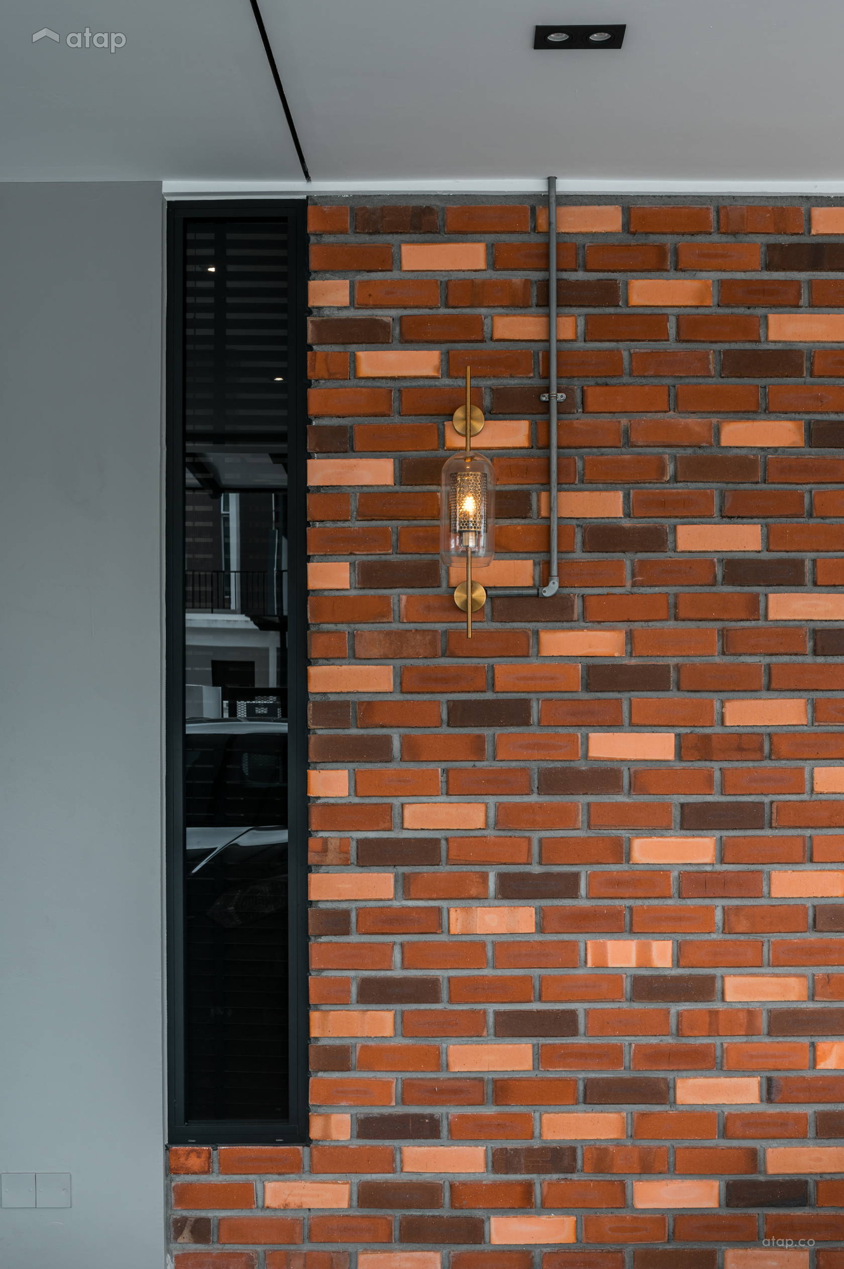 Rustic Industrial Brick Design