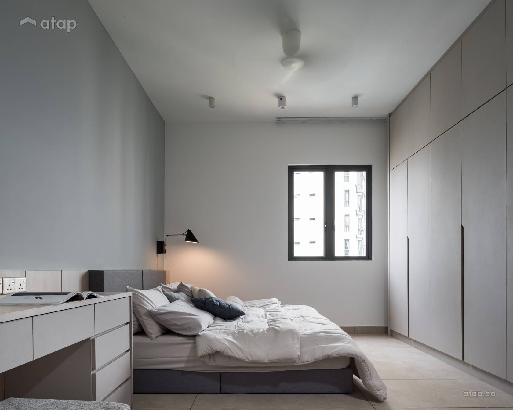 Home Design Ideas, Pictures, Remodel and Decor - March 2026 | Houzz - Modern Scandinavian Bedroom Apartment Design