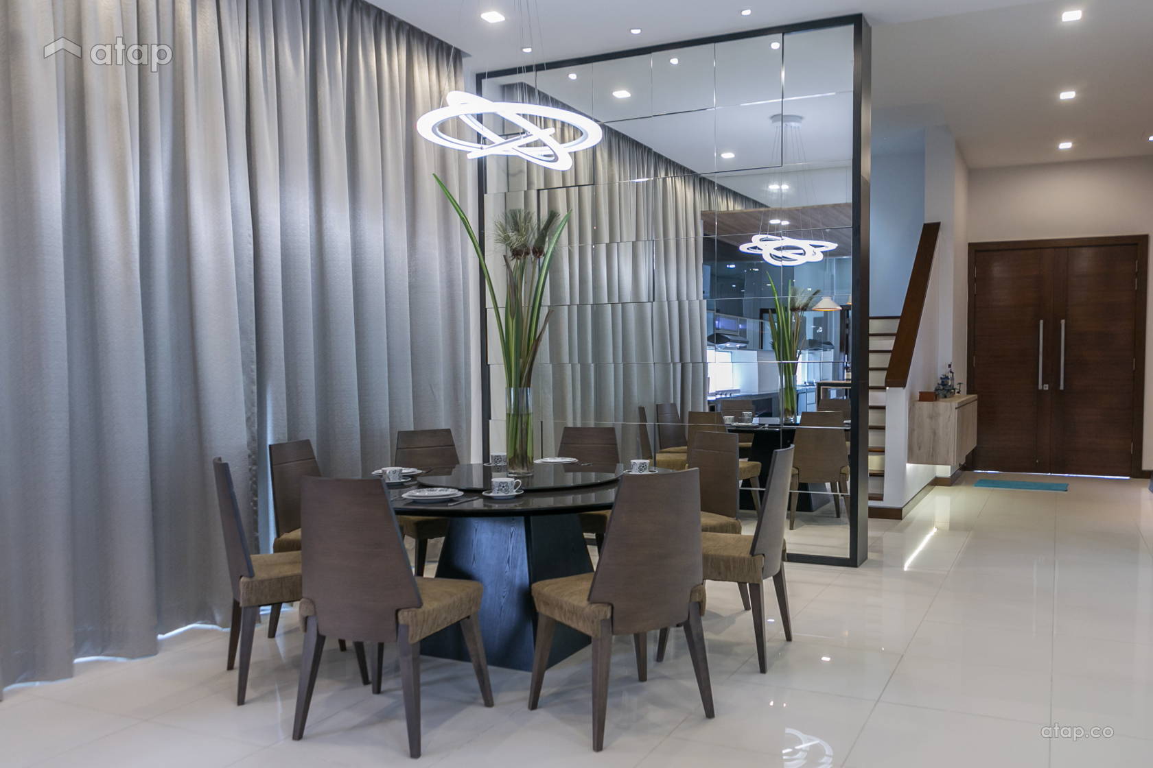 Contemporary Modern Dining Room bungalow design ideas & photos Malaysia ...