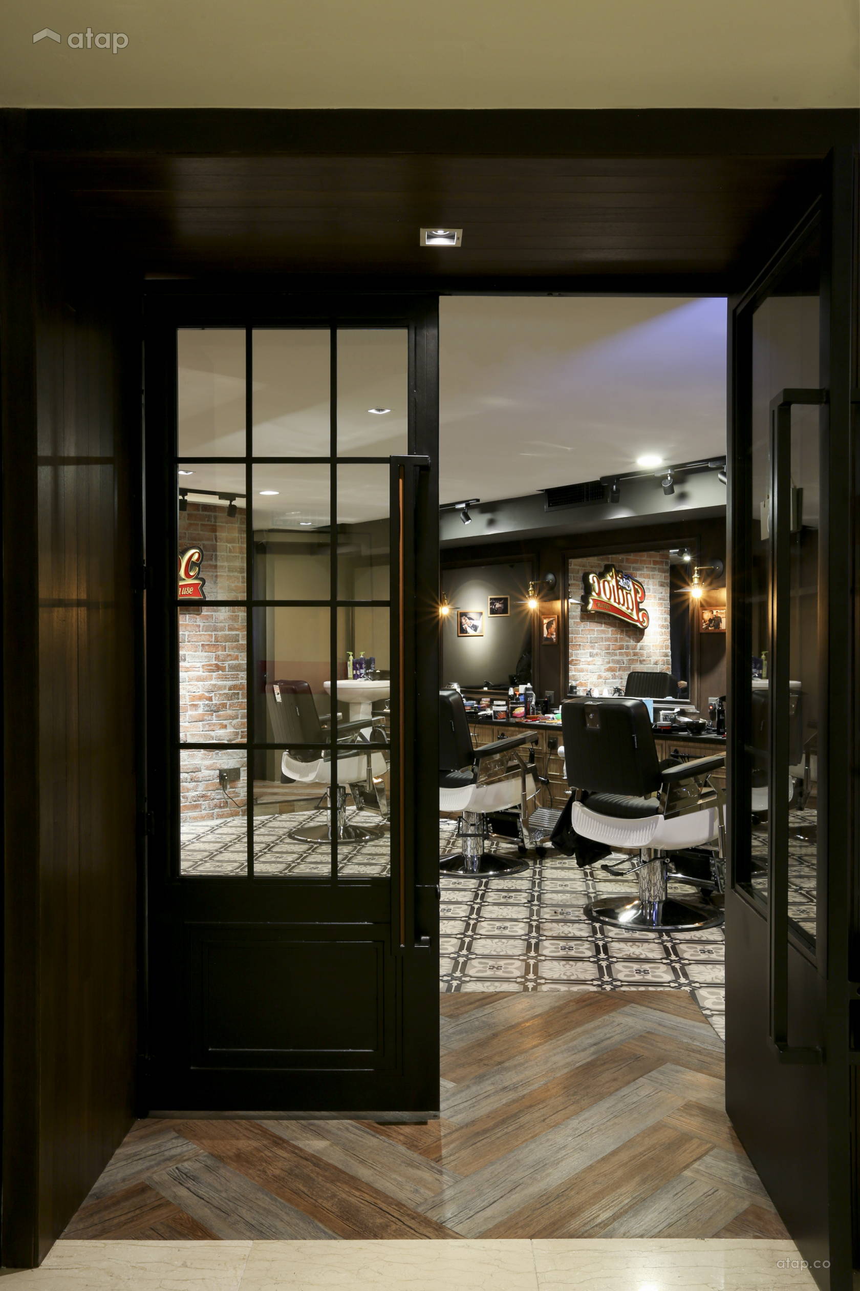 Huuk Barbershop Pavilion Architectural Interior Design Renovation Ideas Photos And Price In Malaysia Atap Co