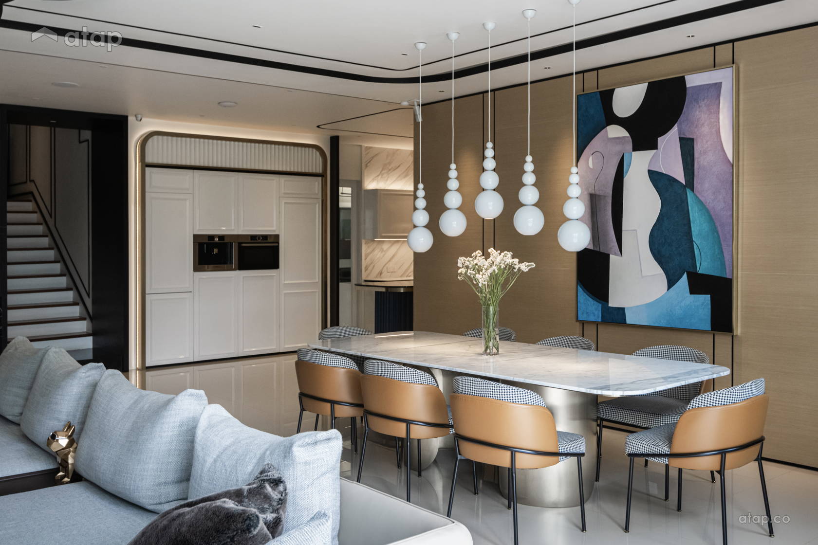 Dining Room condominium design ideas & photos Malaysia | Atap.co