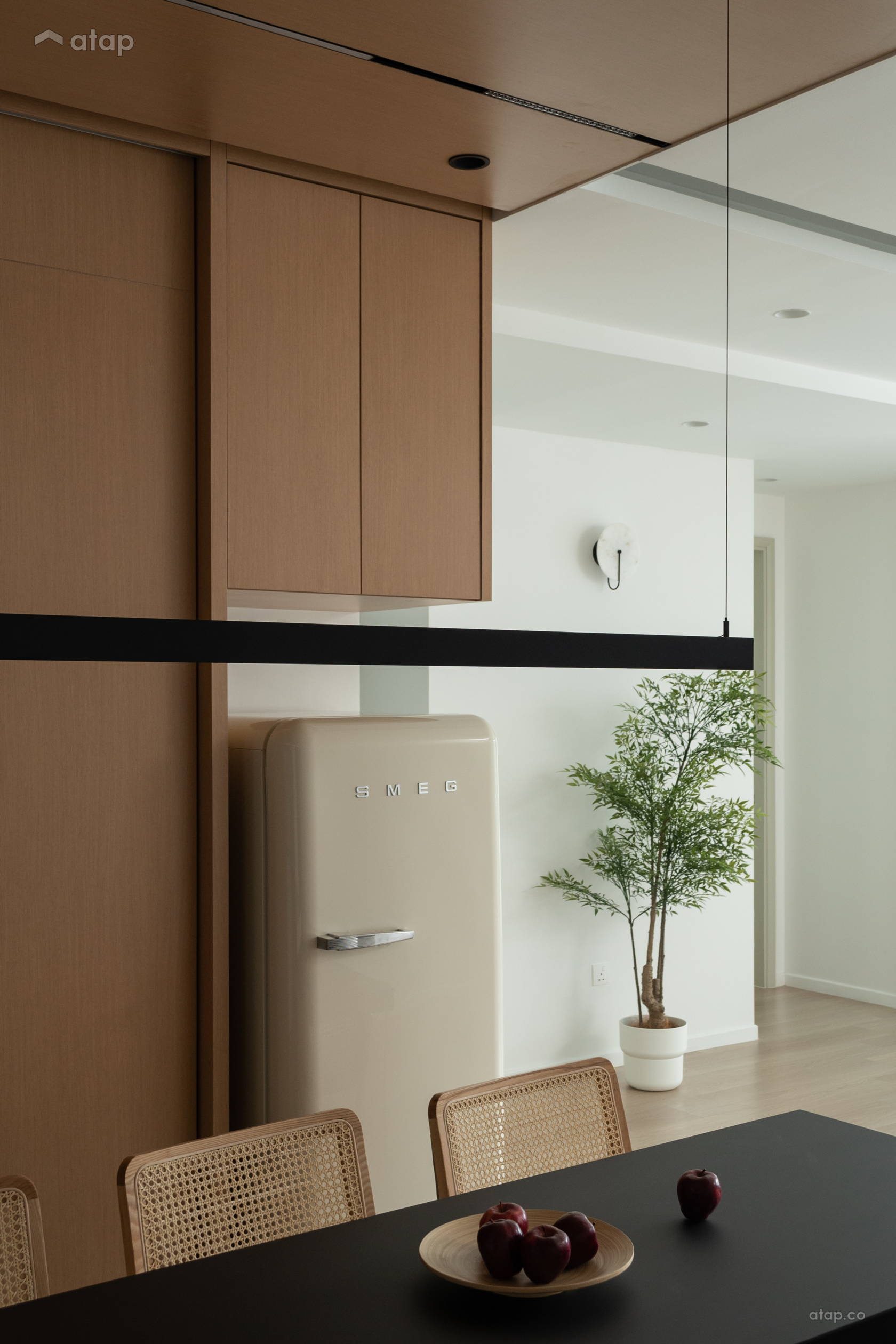 Zen Dining Room condominium design ideas & photos Malaysia Atap.co