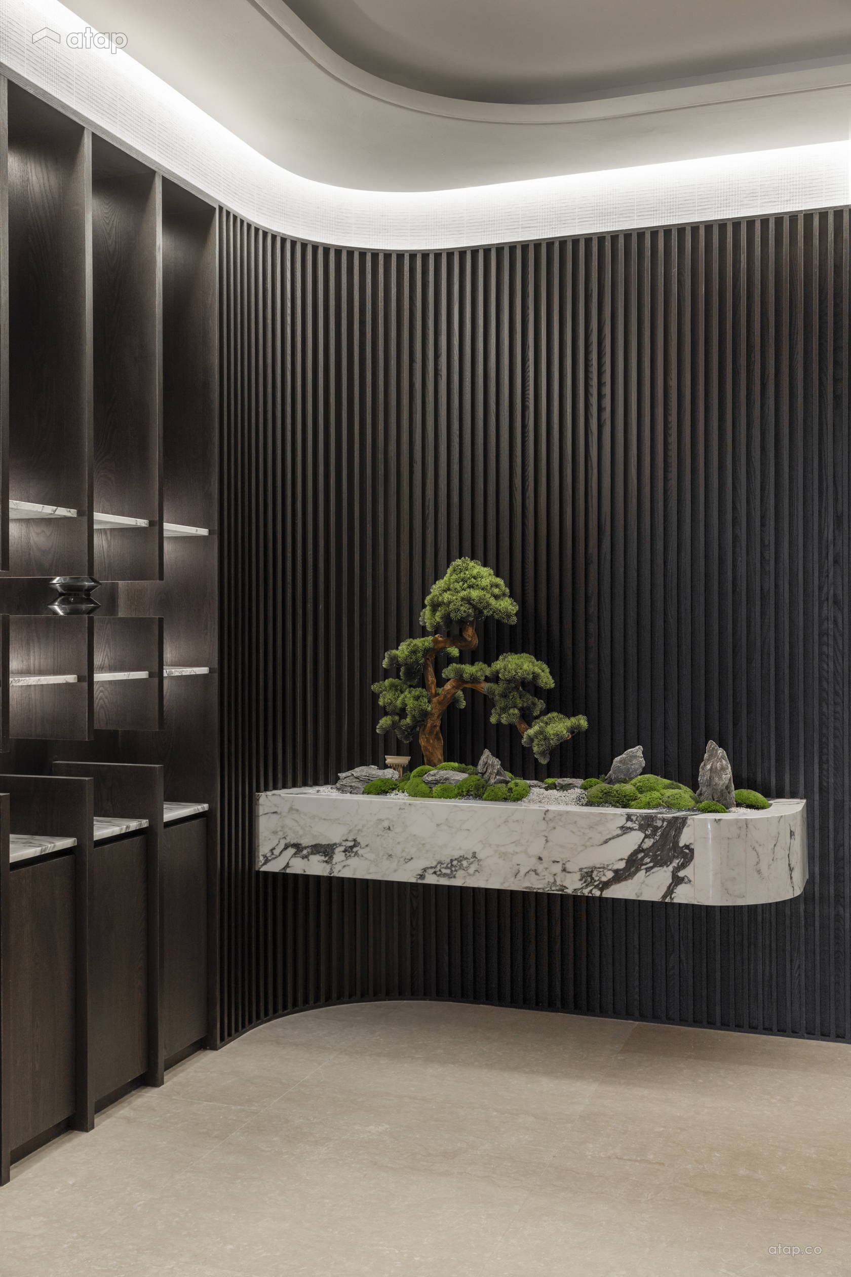 Asian Modern Foyer condominium design ideas & photos Malaysia | Atap.co