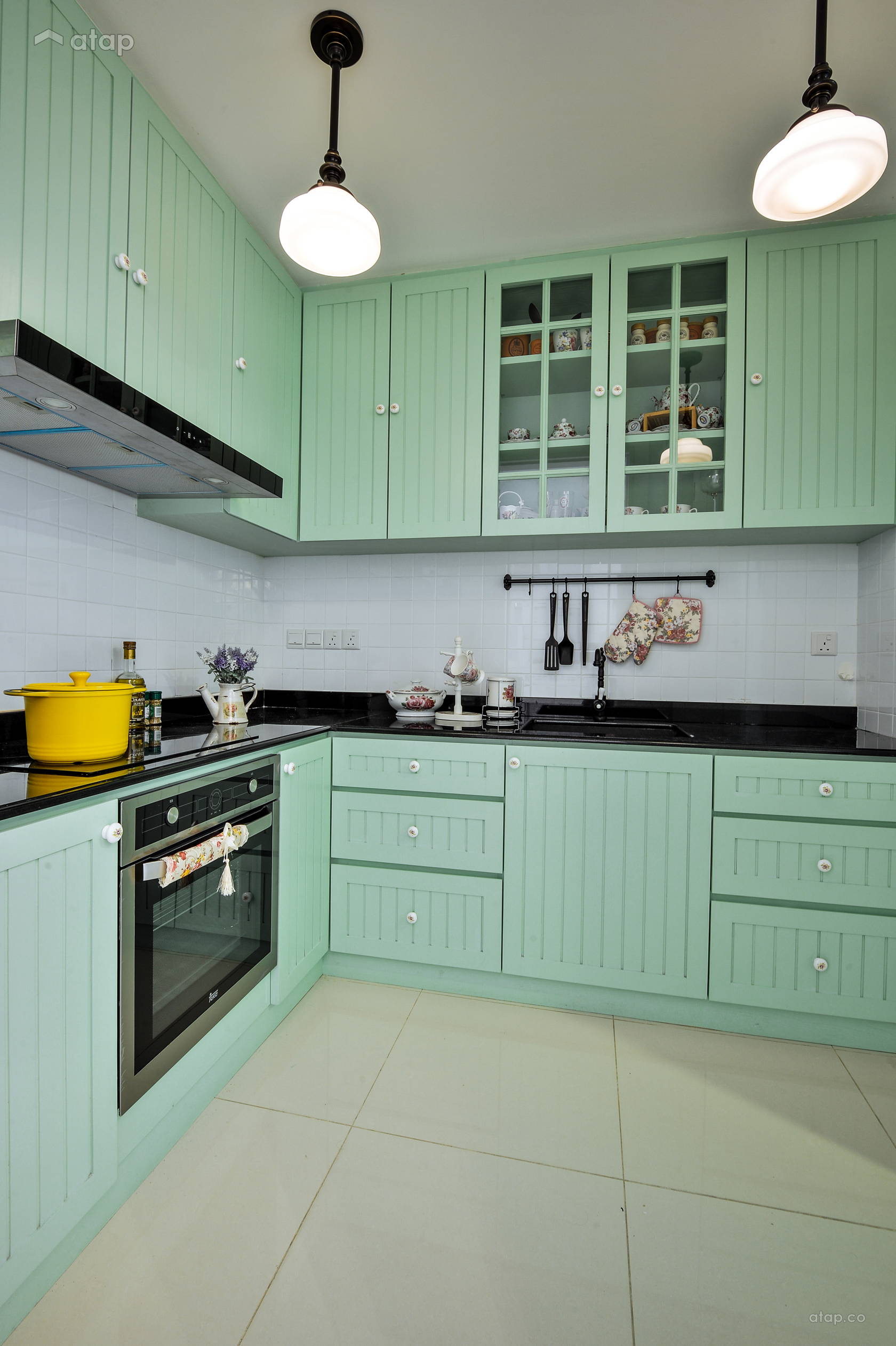 Country Kitchen Apartment Design Ideas Photos Malaysia Atap Co