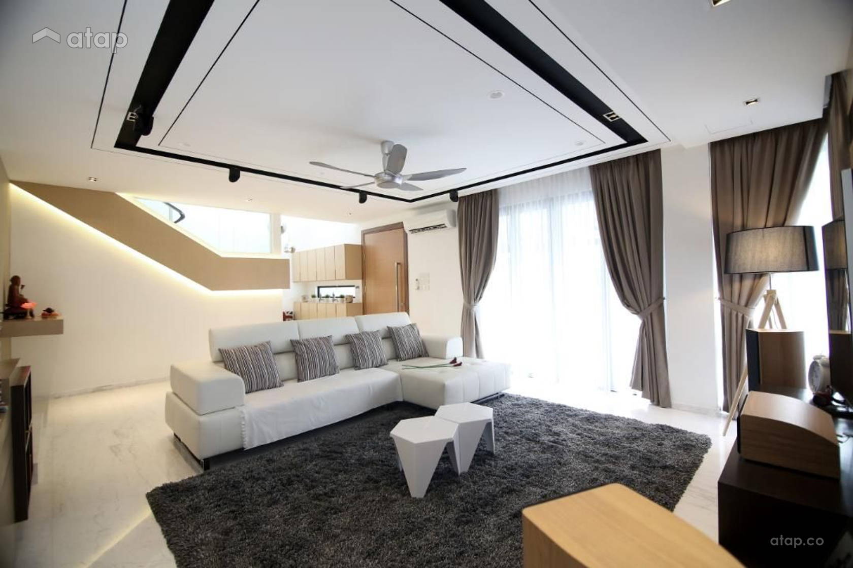 Contemporary Modern Living Room semi-detached design ideas Contemporary Modern Living Room semi-detached design ideas