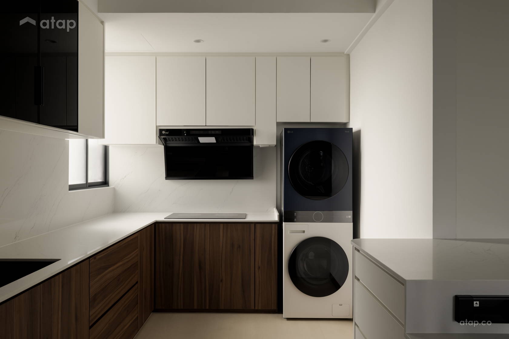 Contemporary Minimalistic Kitchen condominium design ideas & photos ...