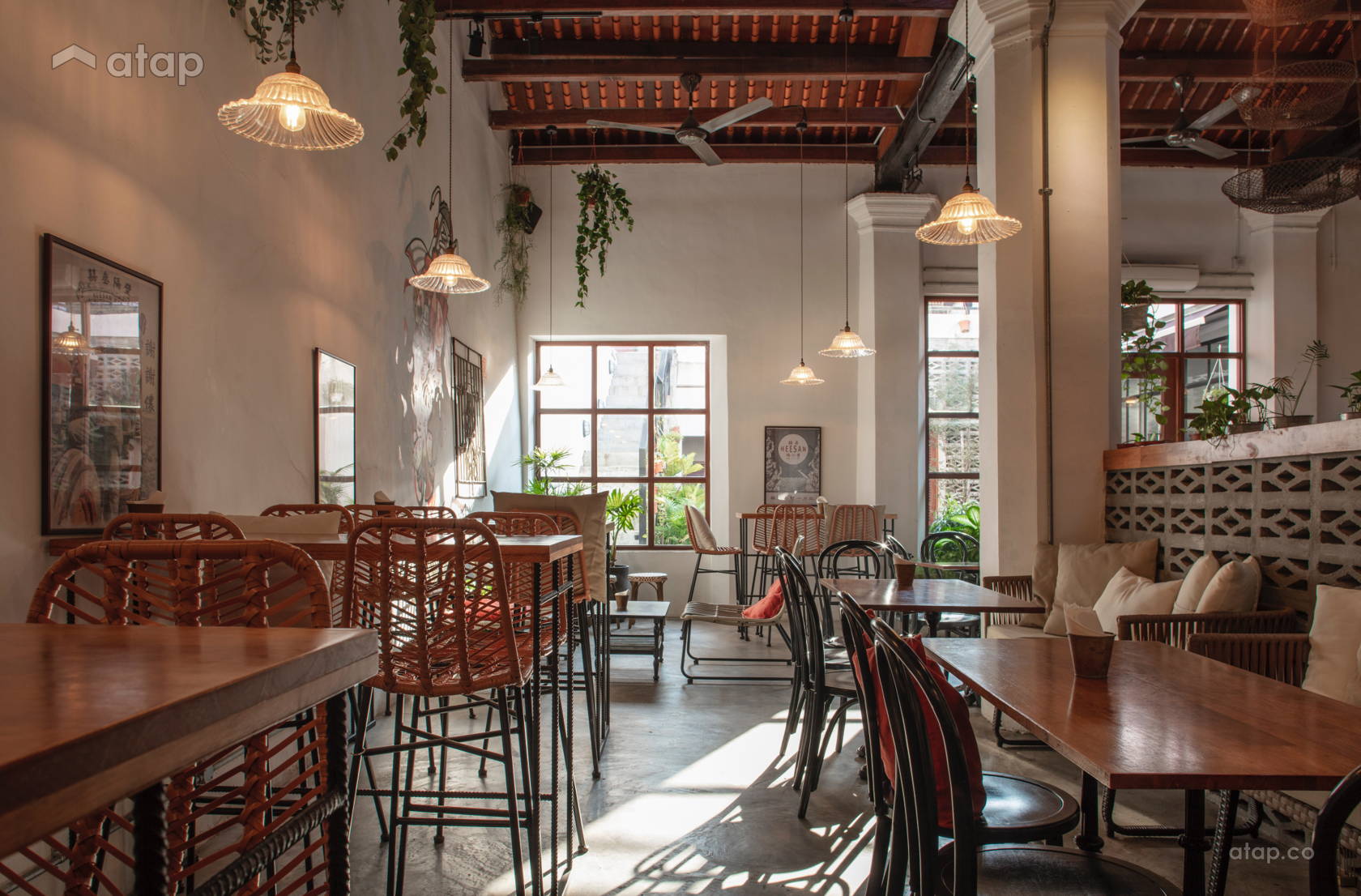Heesan Kopi At Jonker Street Malacca Interior Design Renovation Ideas Photos And Price In Malaysia Atap Co