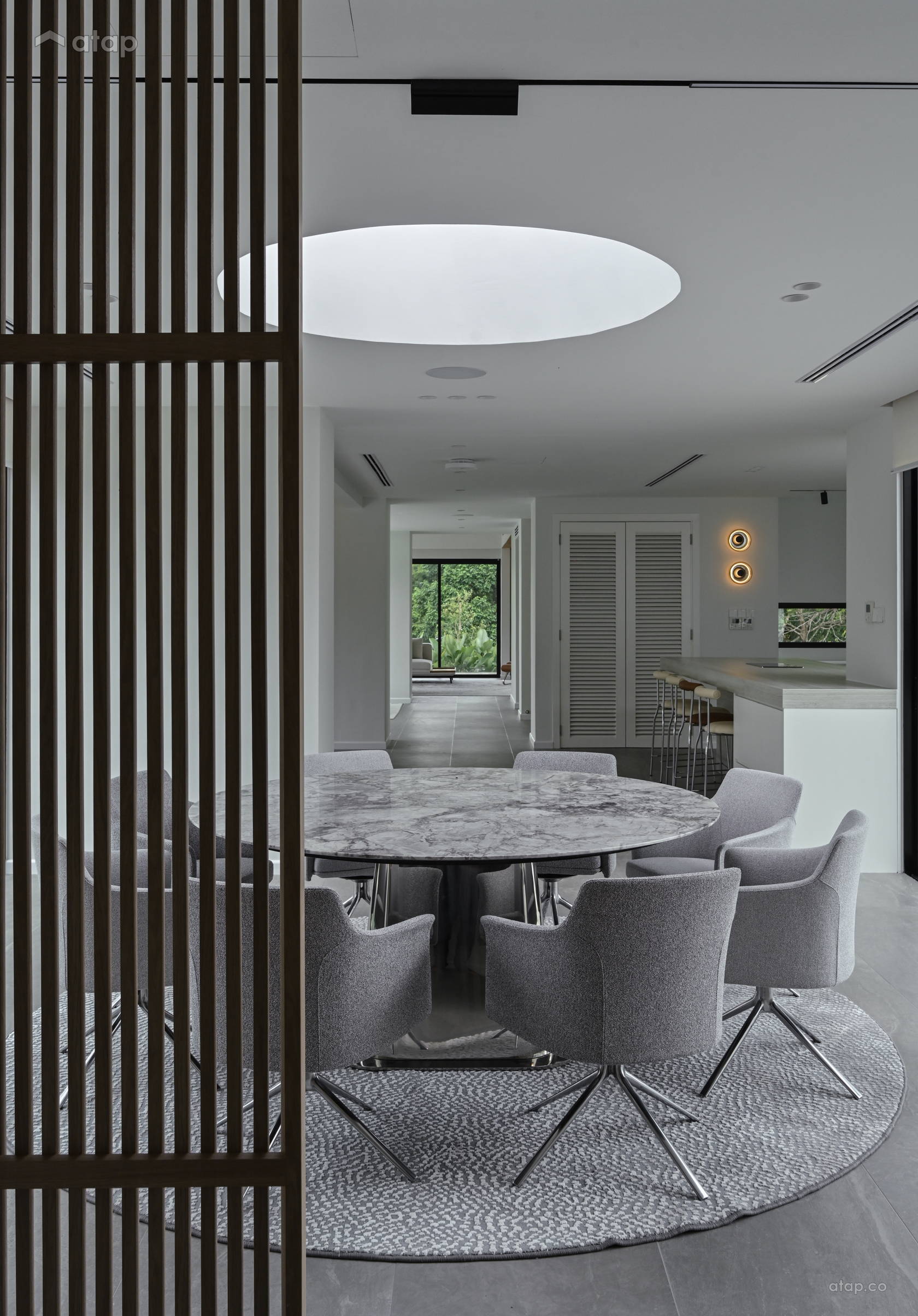 Contemporary Modern Dining Room bungalow design ideas & photos Malaysia ...