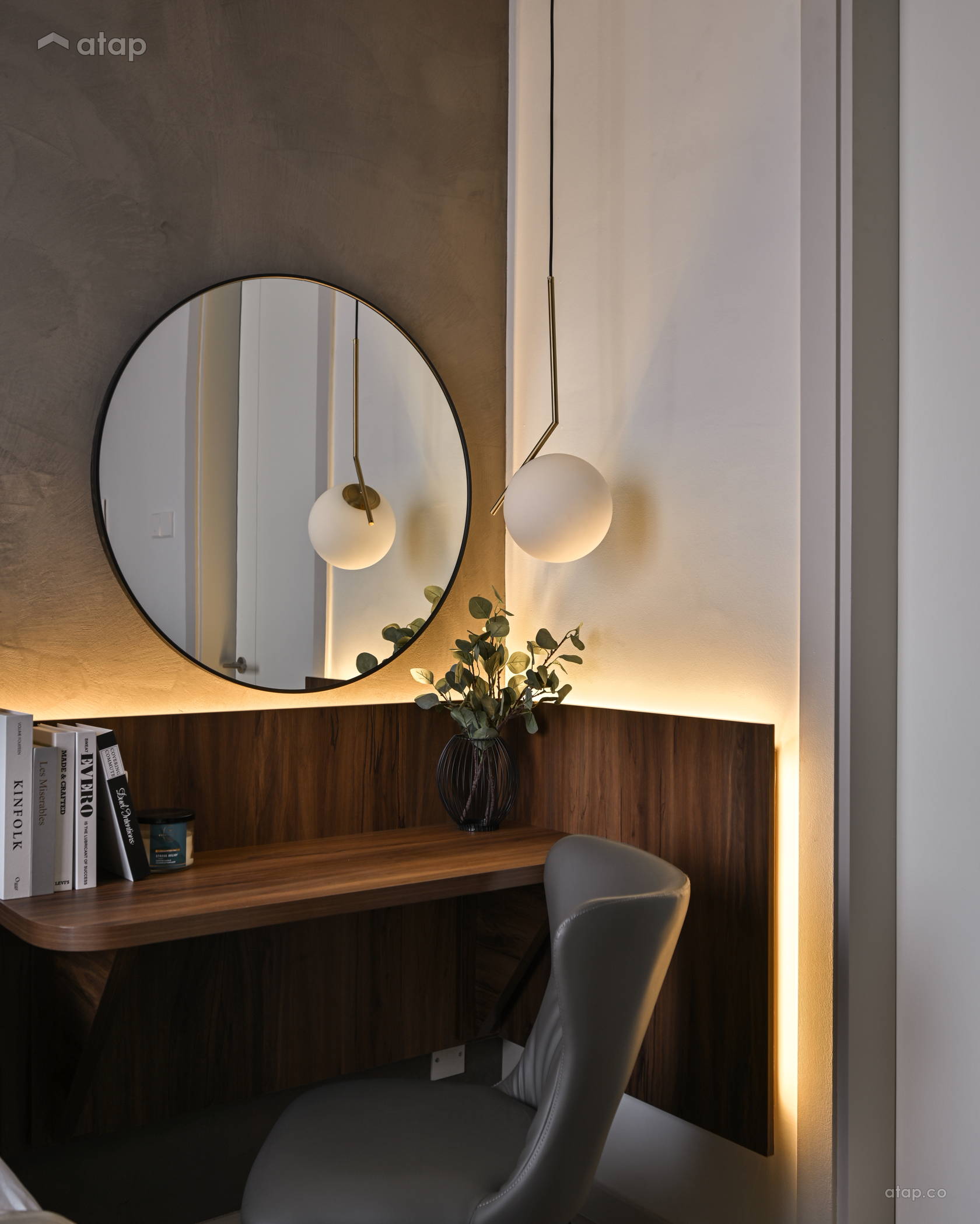 Contemporary Modern Bedroom condominium design ideas & photos Malaysia