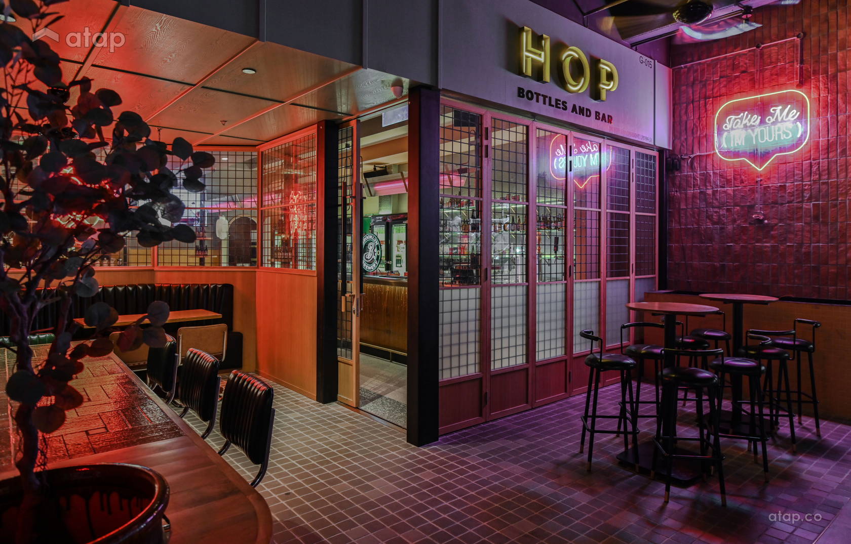 Retro Rustic F&B @ Hop Beer Bar