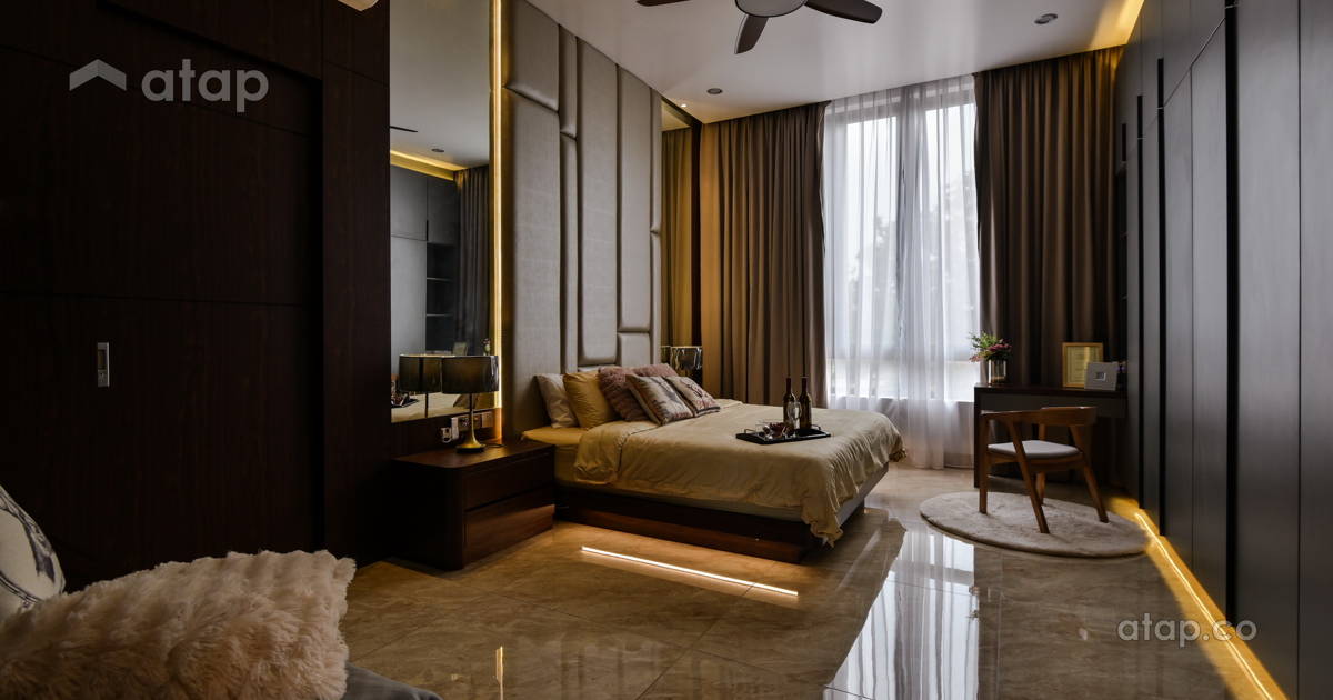 Contemporary Bedroom bungalow design ideas & photos Malaysia | Atap.co