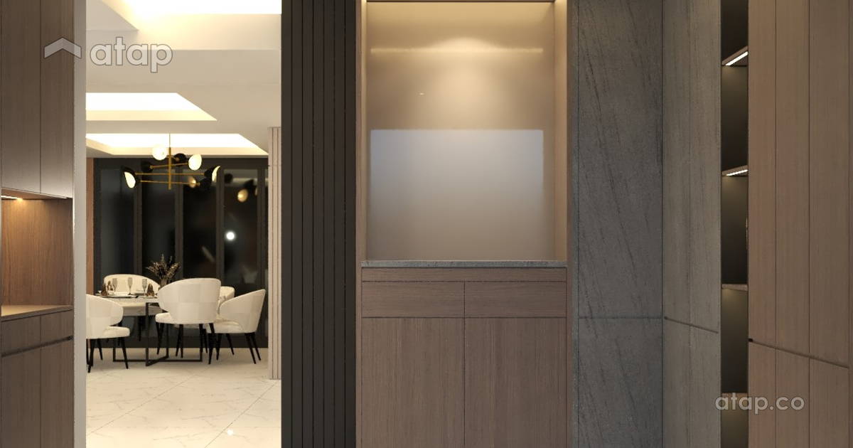 Image showcasing Minimalistic Scandinavian Foyer semi-detached design ideas & photos ...