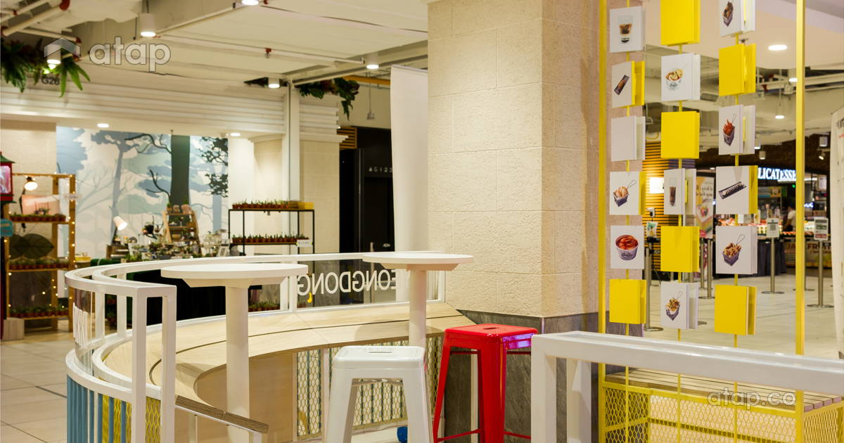 Toppoki Aeon Contemporary Rustic F&B shopping mall design ideas & photos Malaysia ...