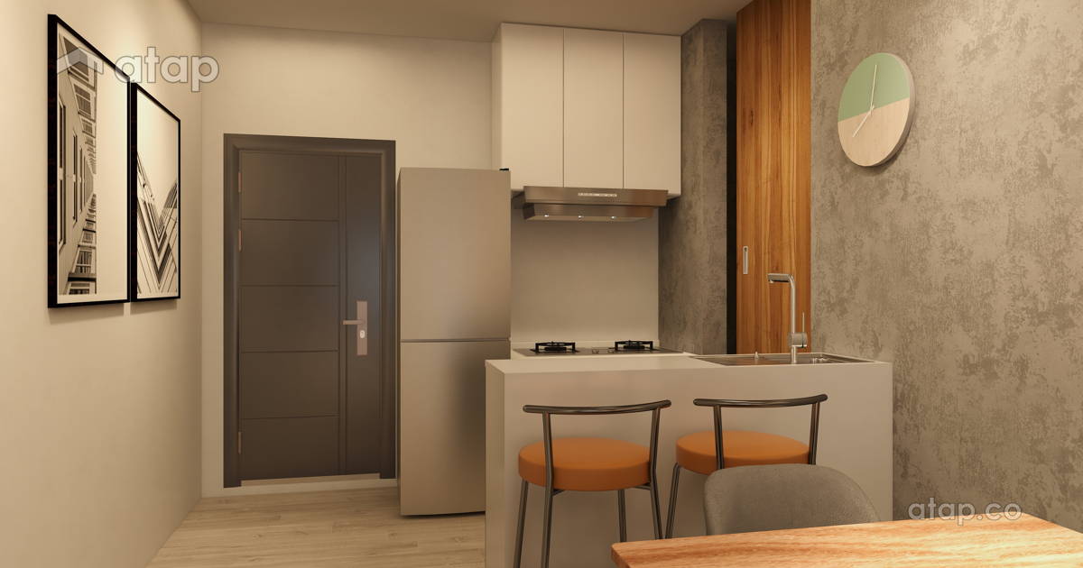 Industrial Kitchen Condominium Design Ideas Photos Malaysia Atap Co